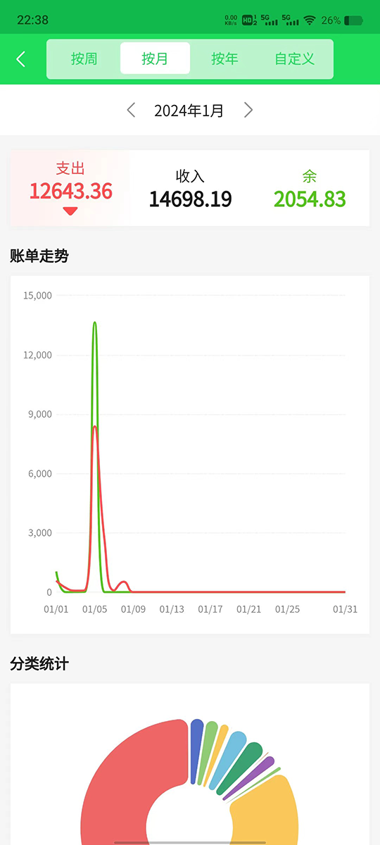 清新记账截图
