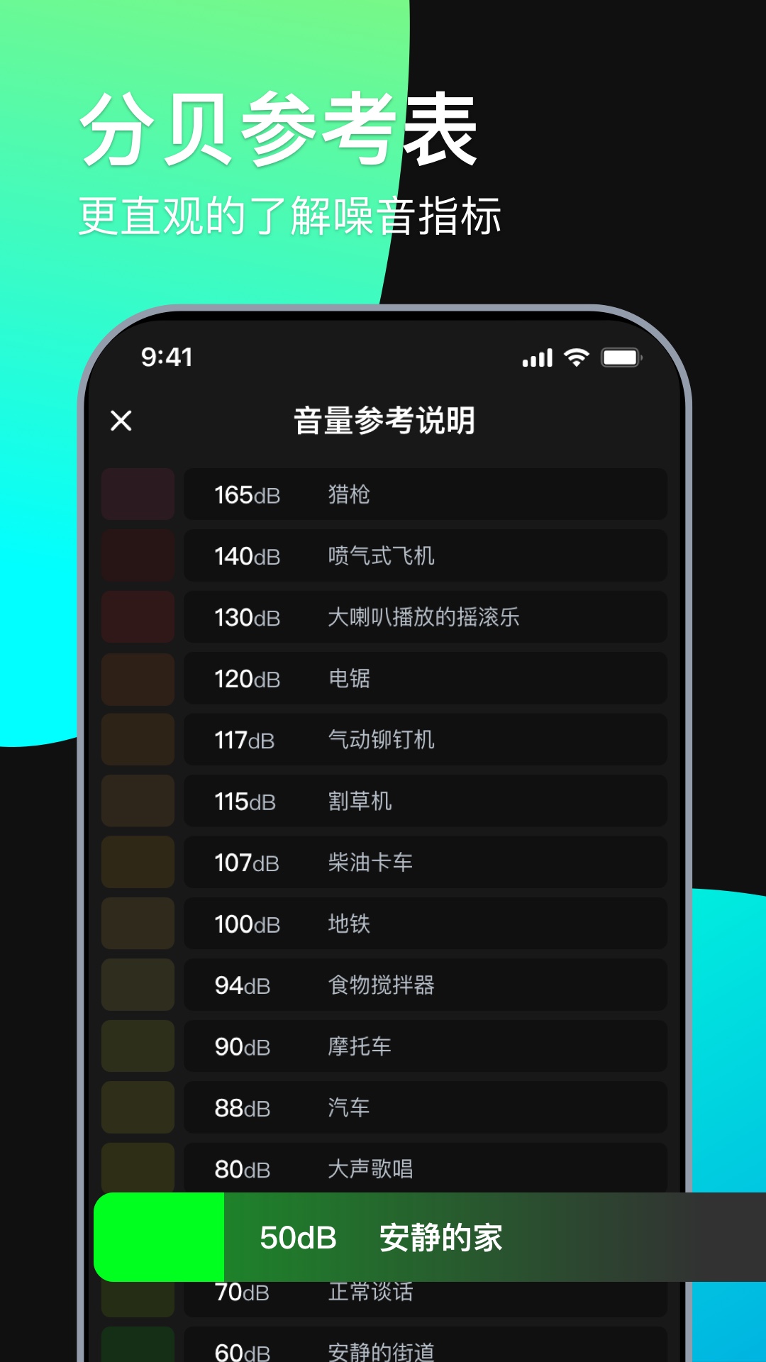 分贝测试仪截图