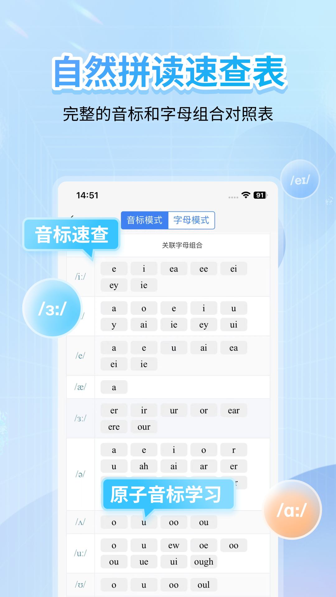 英语音标截图