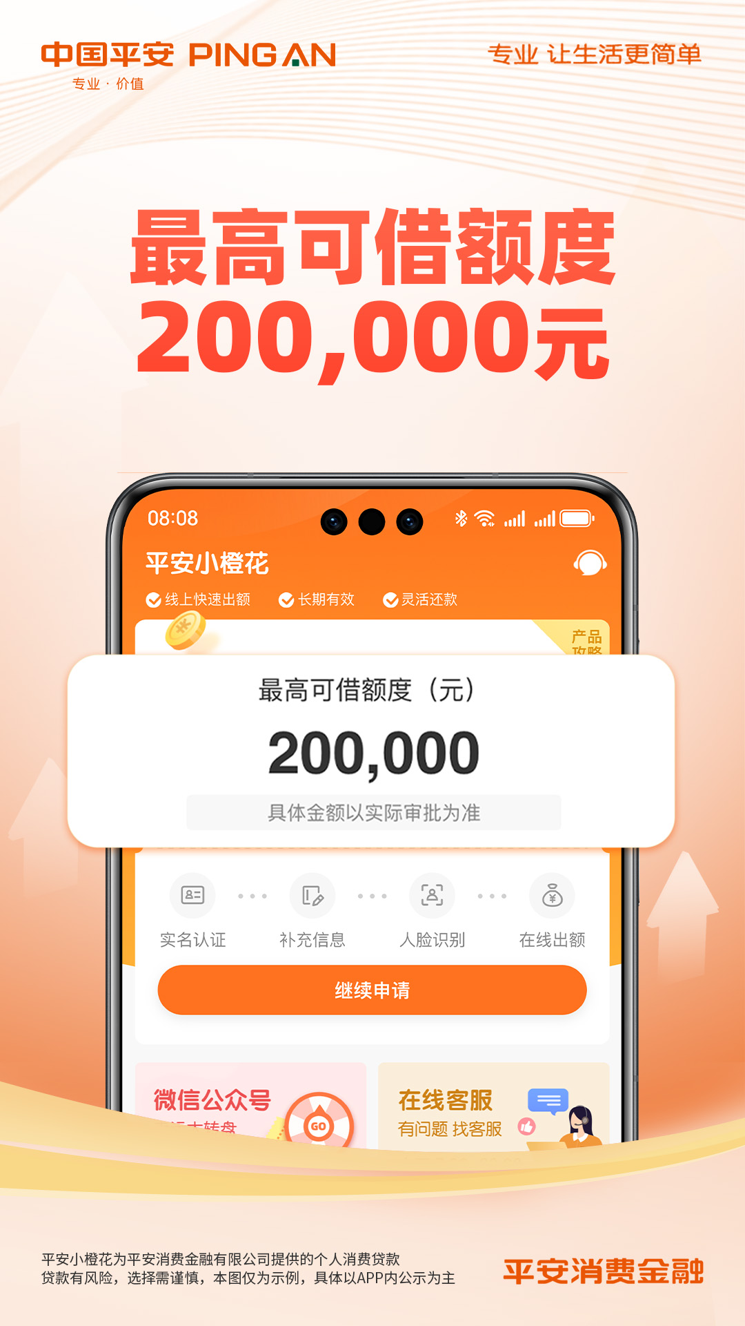 平安消费金融截图
