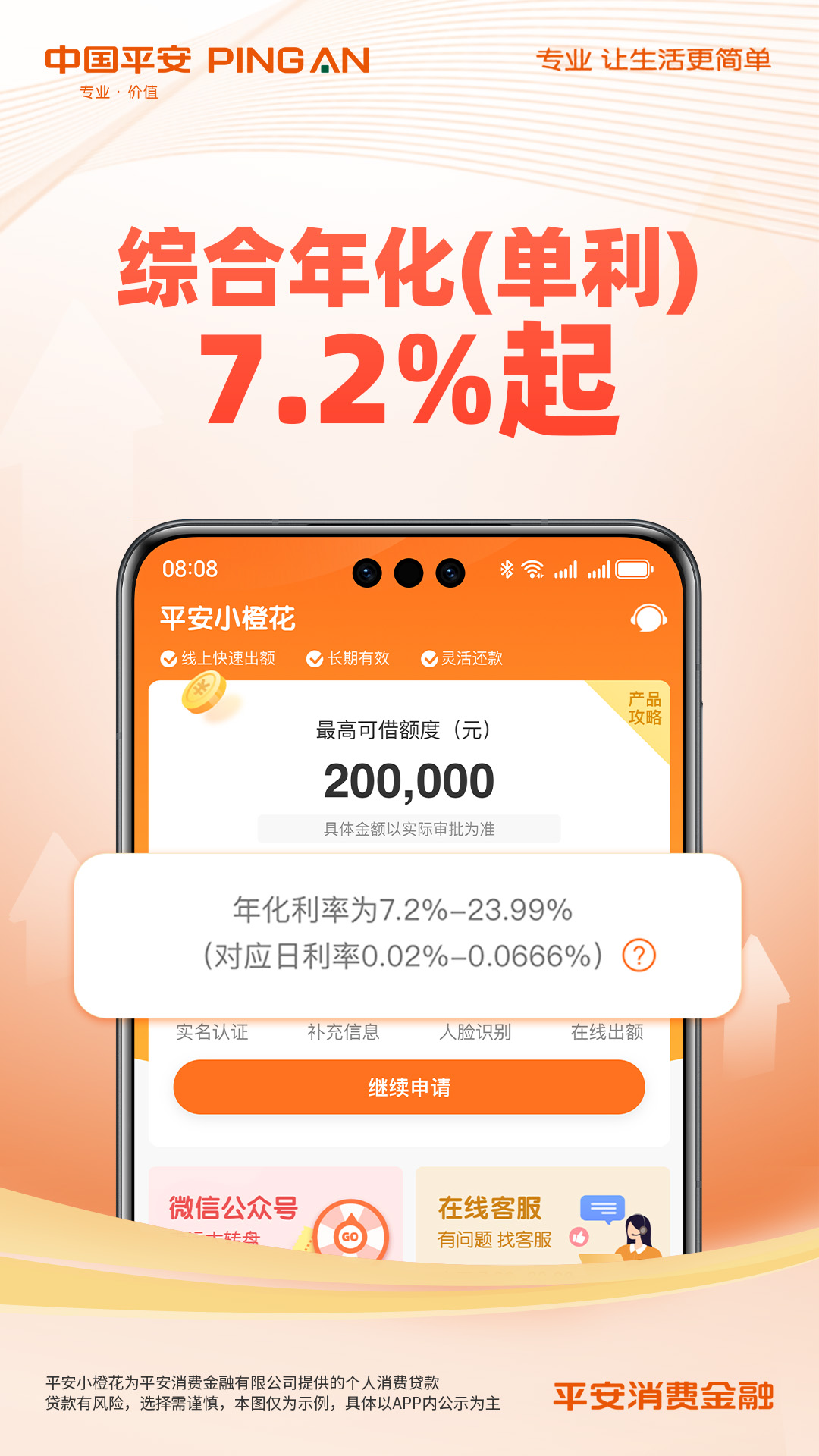 平安消费金融截图