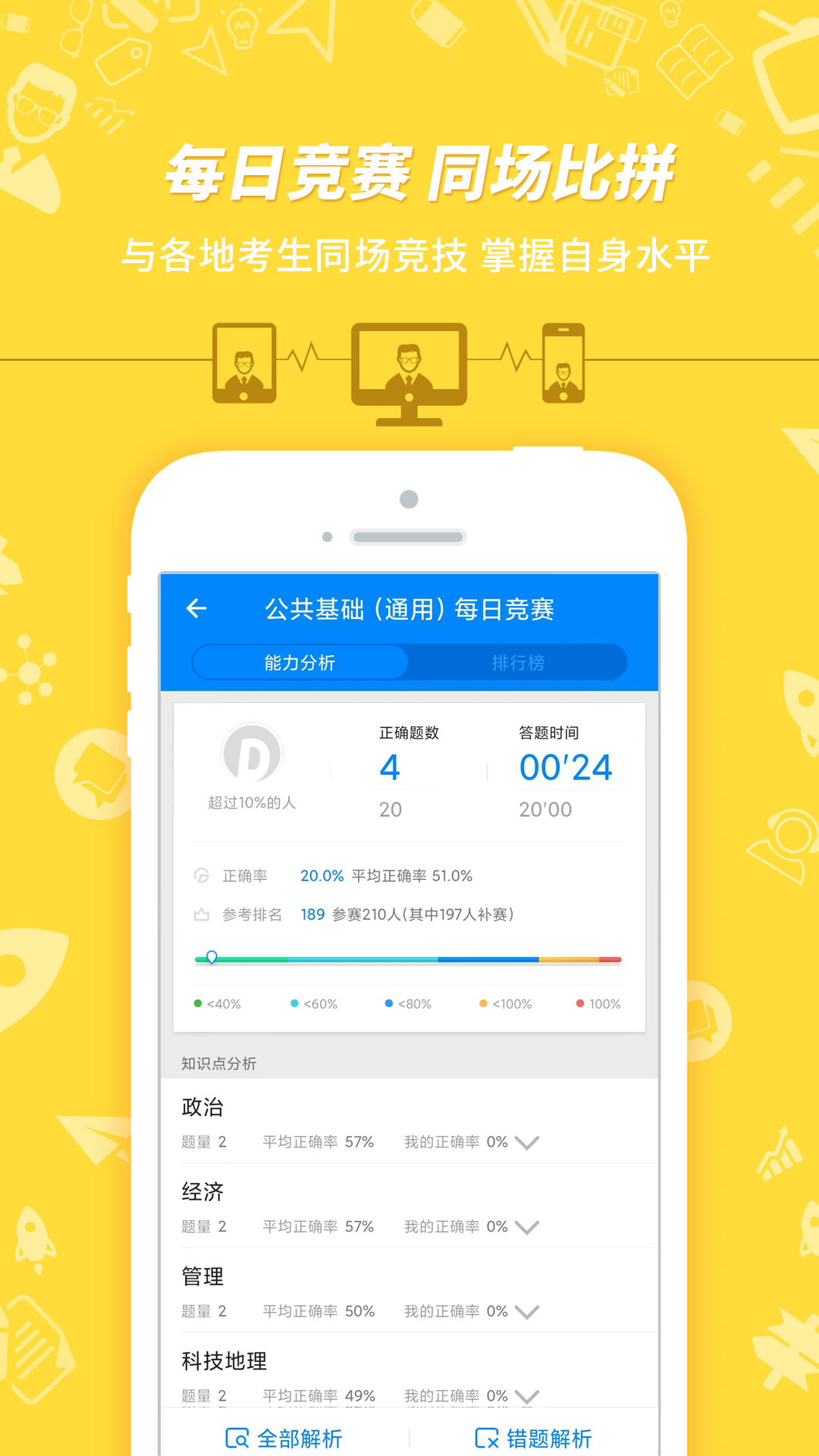 101贝考事业截图