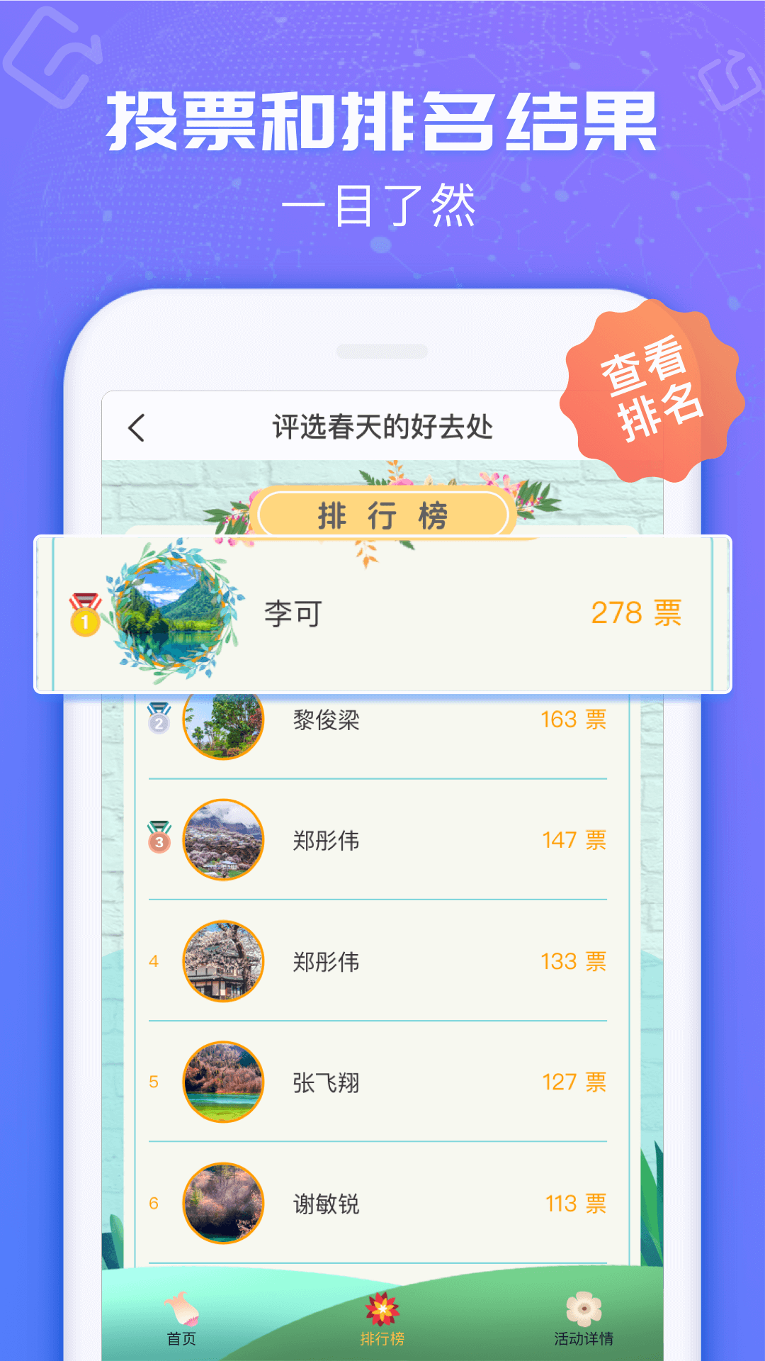 投票易截图