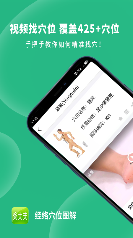 经络穴位图解截图