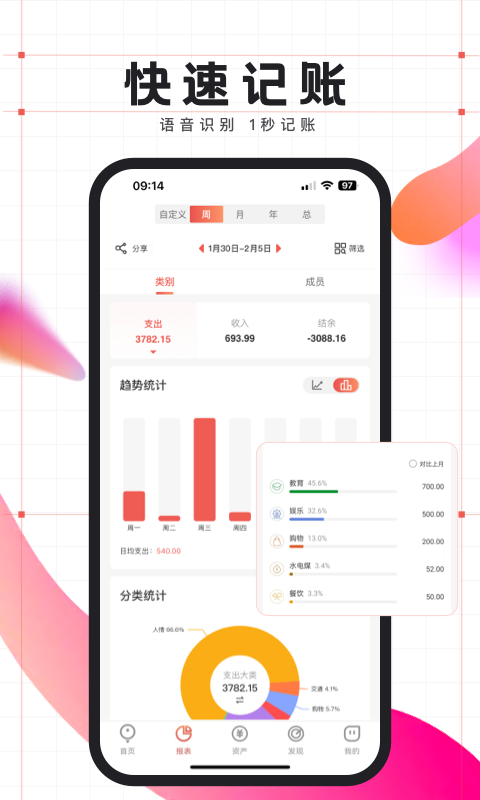 有鱼记账截图