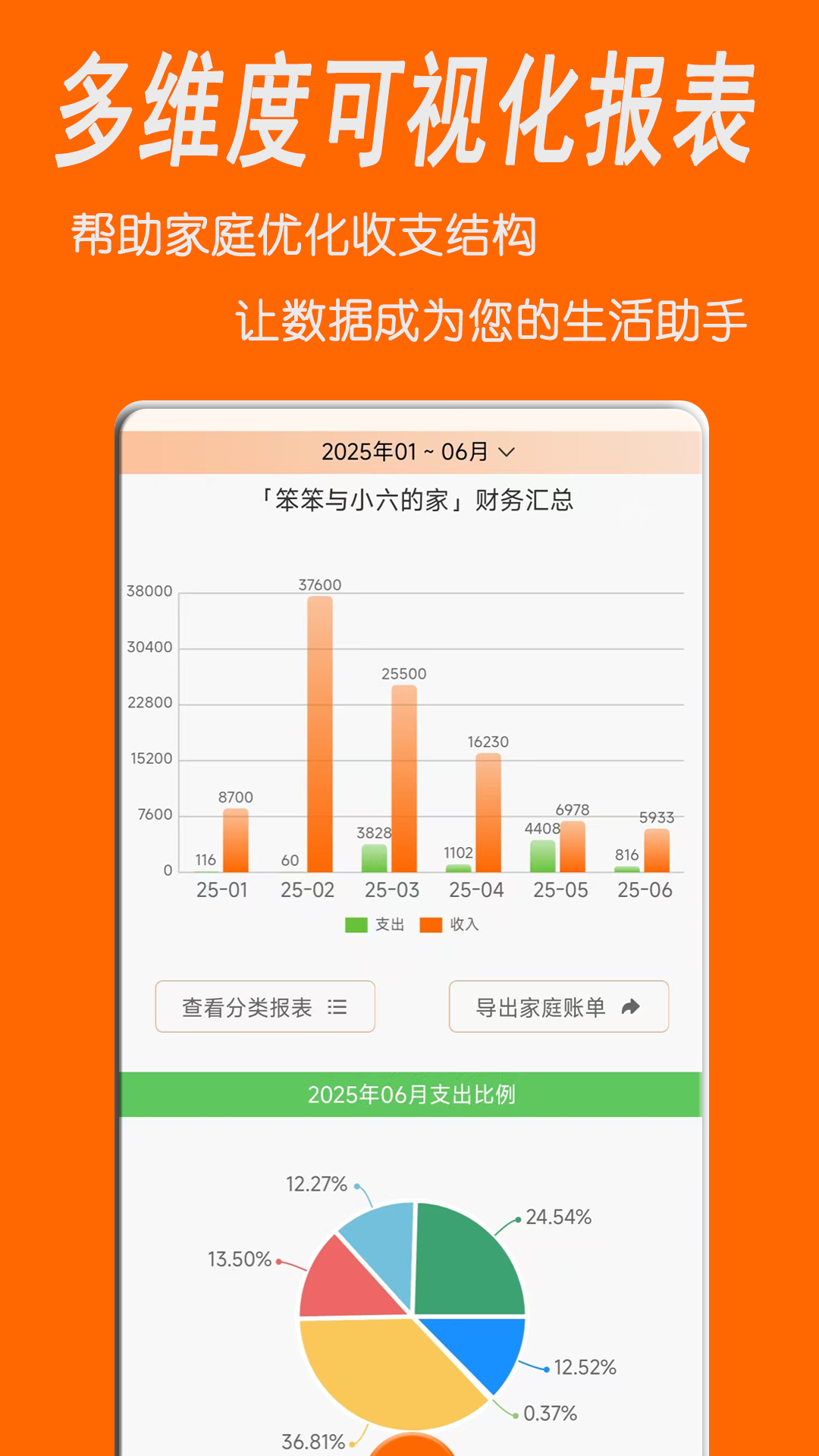 家庭记账宝截图