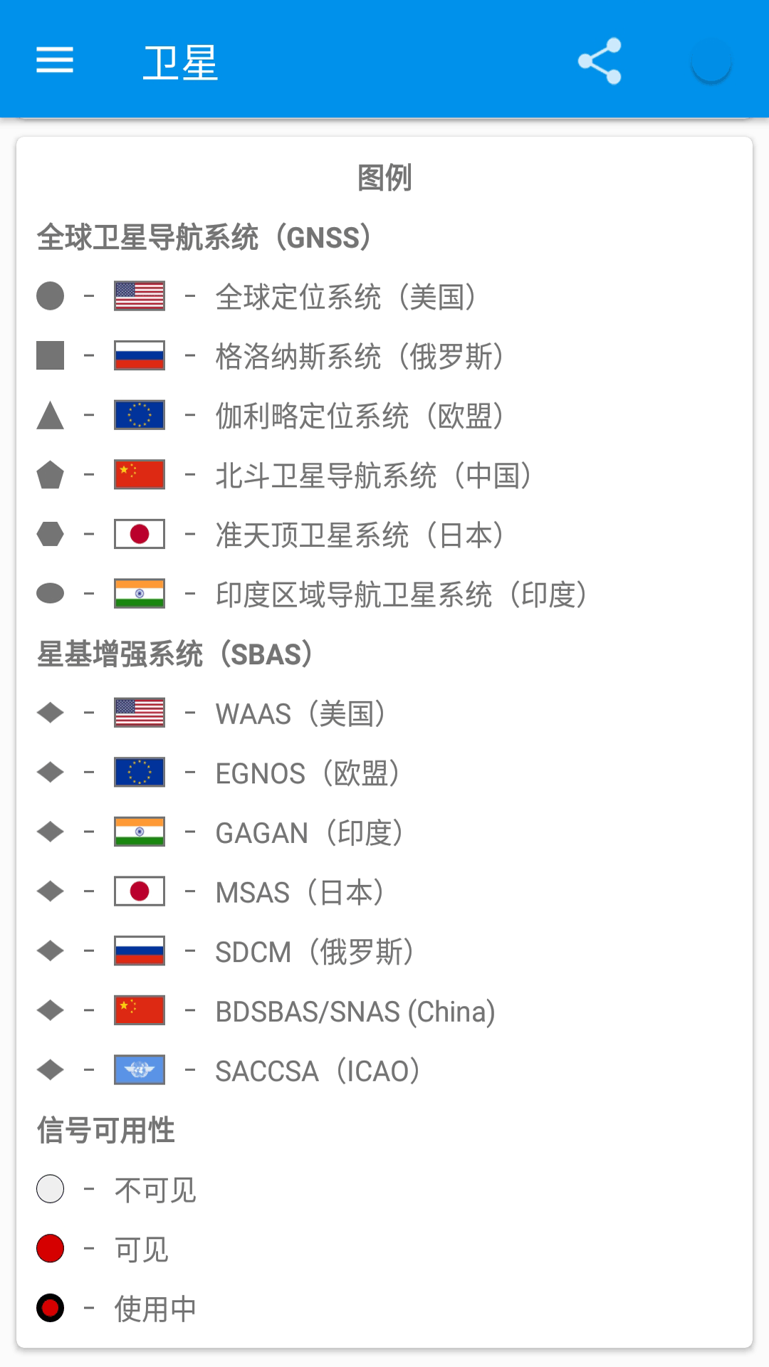 北方卫星导航地图截图