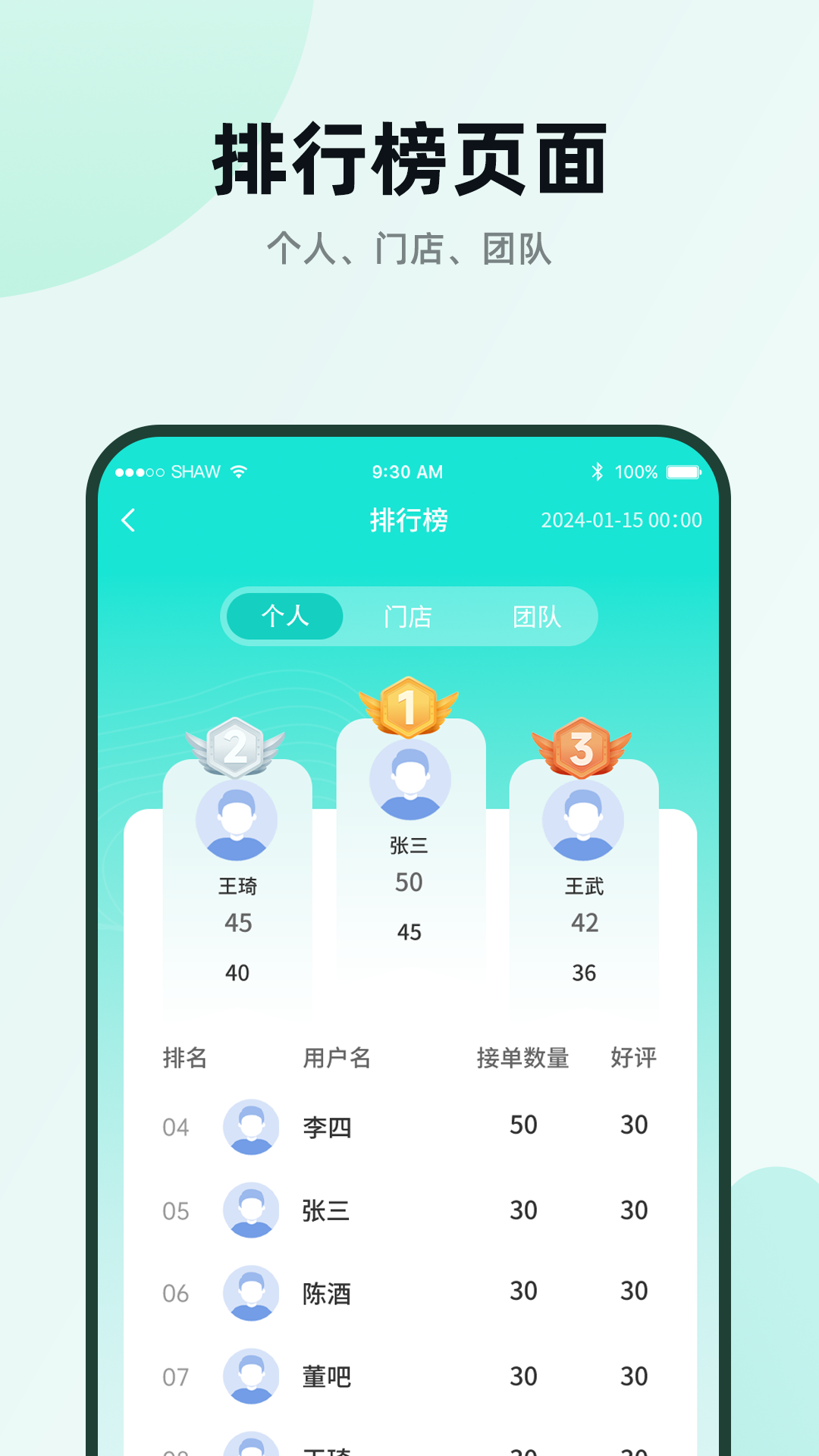 九美到家技师端截图