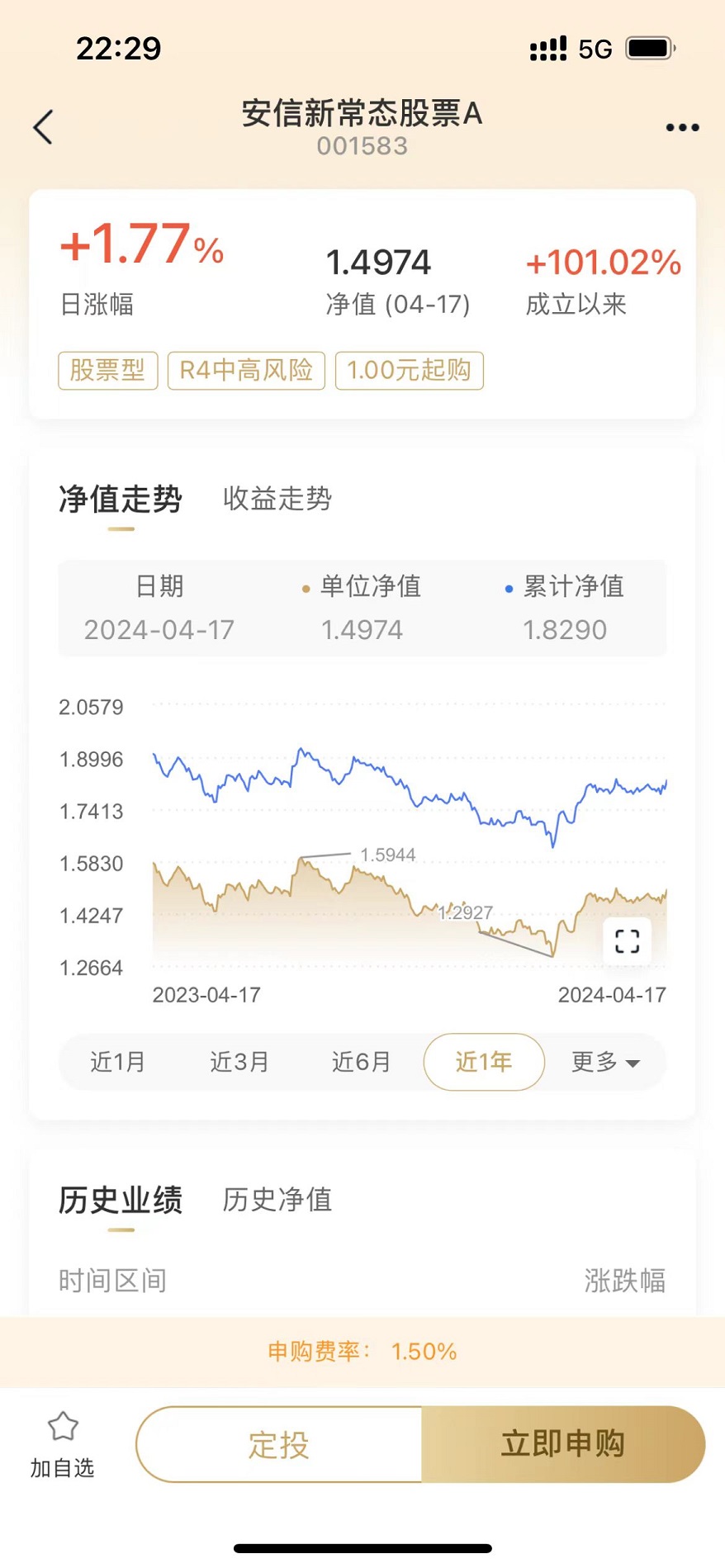 安信基金截图