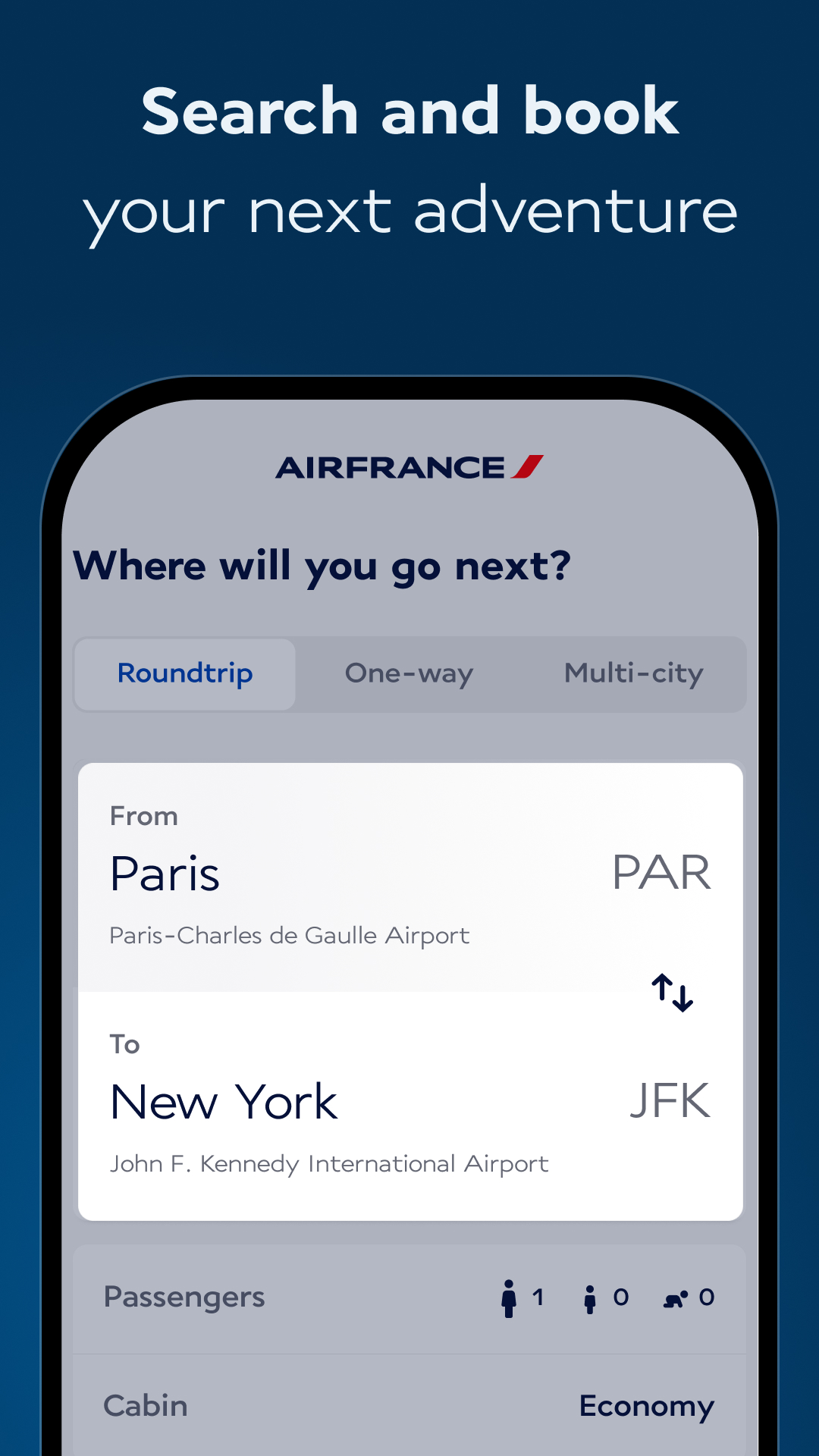 Air France截图