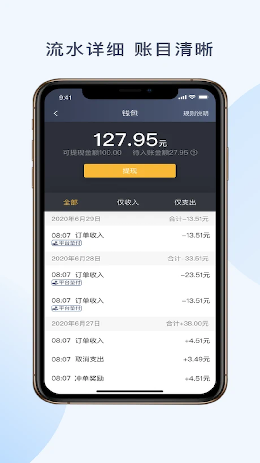 神州舒享司机端截图
