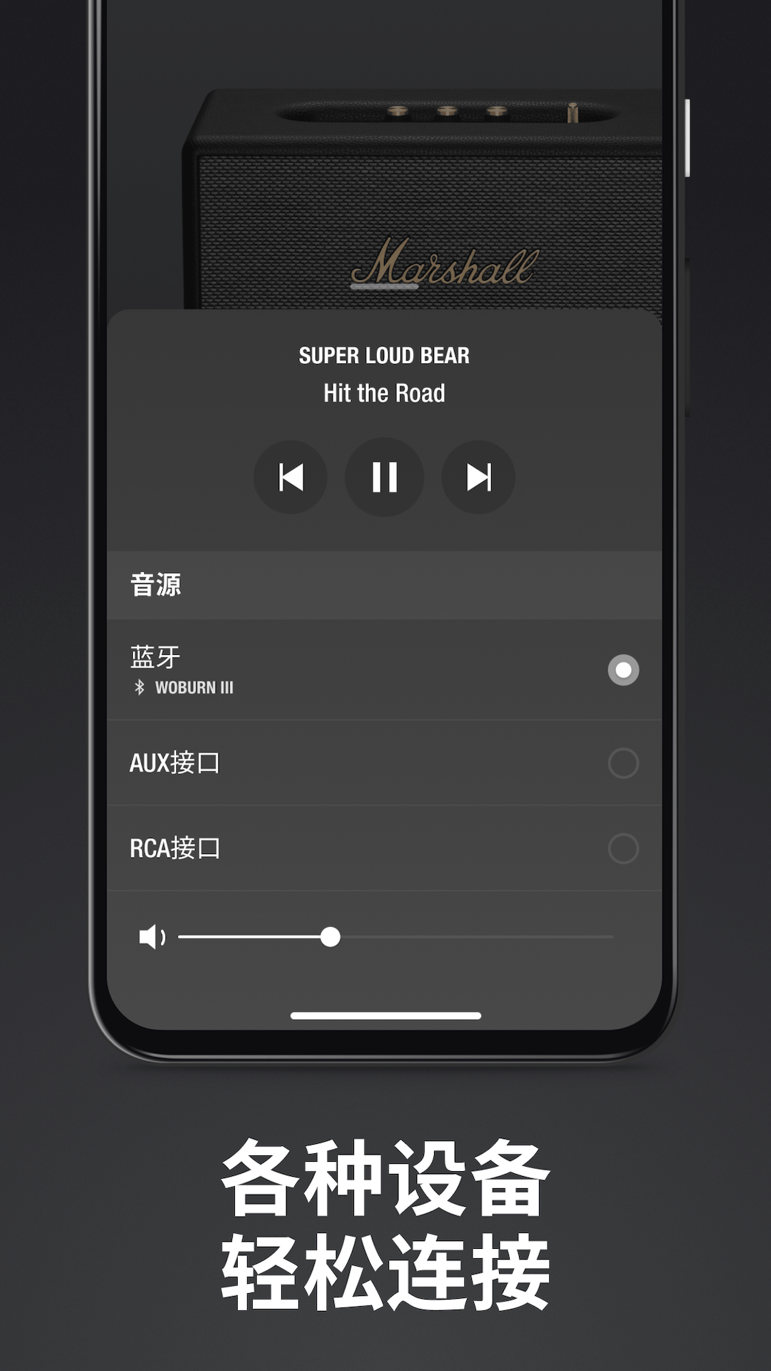 MarshallBluetooth截图