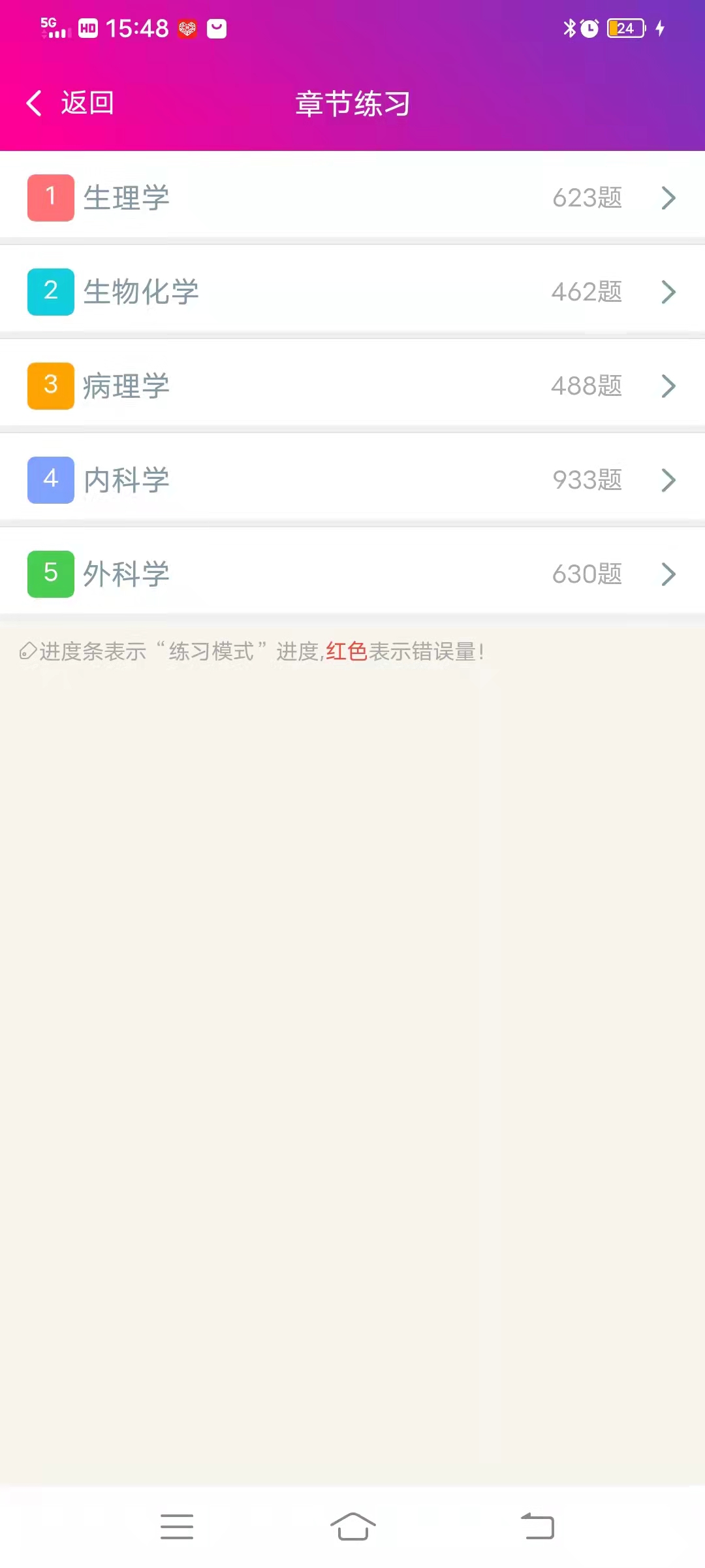 硕士研究生西医综合截图