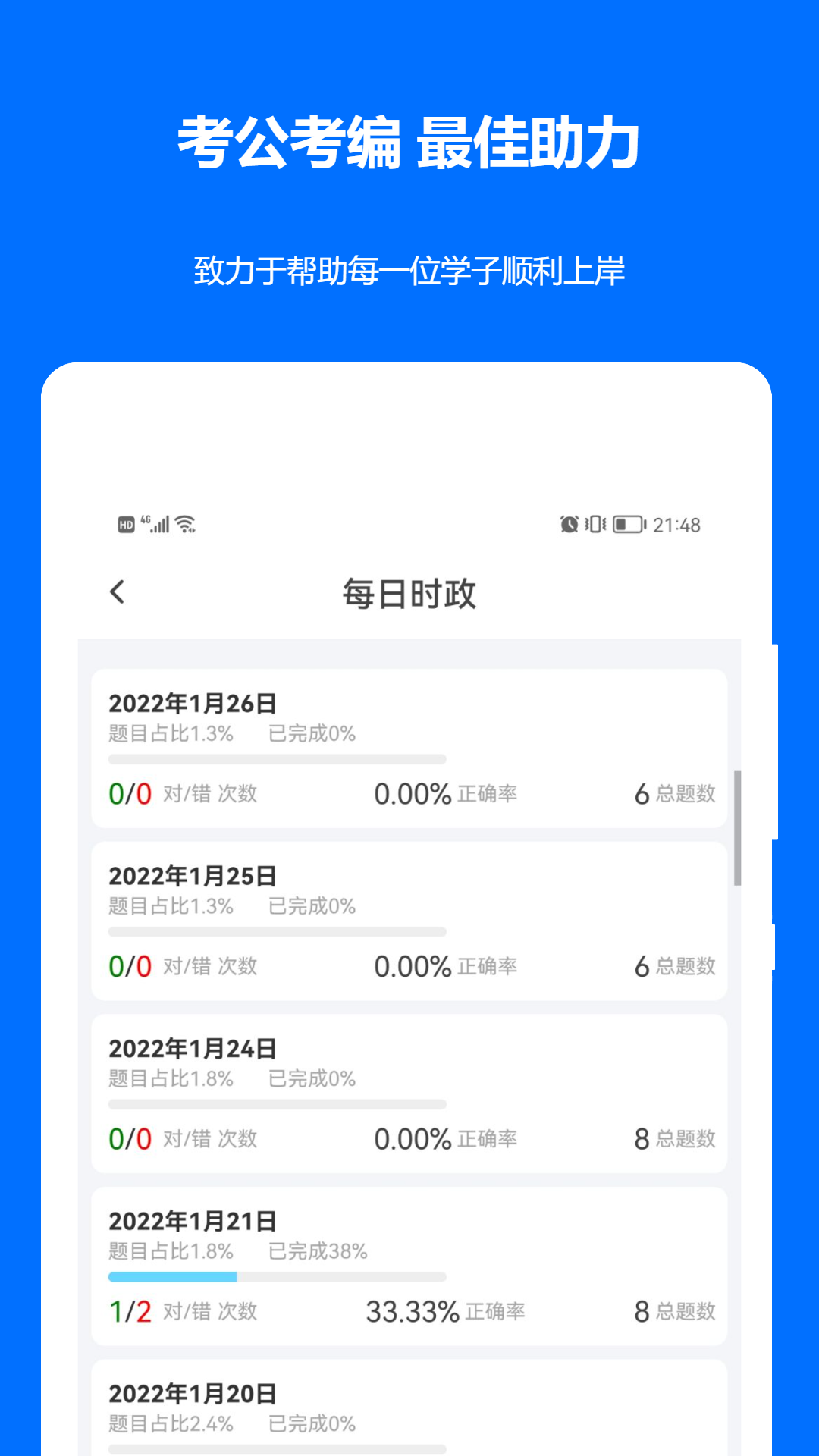 时事政治真题截图