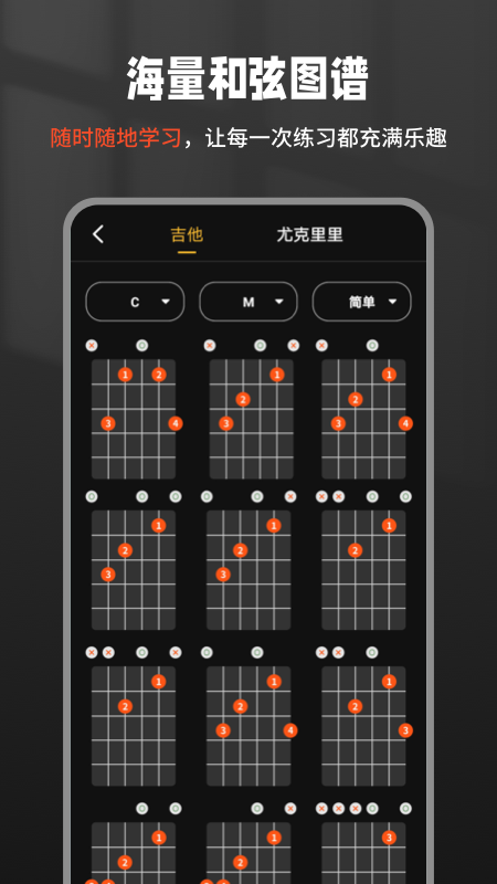 吉他调音器Tuner截图