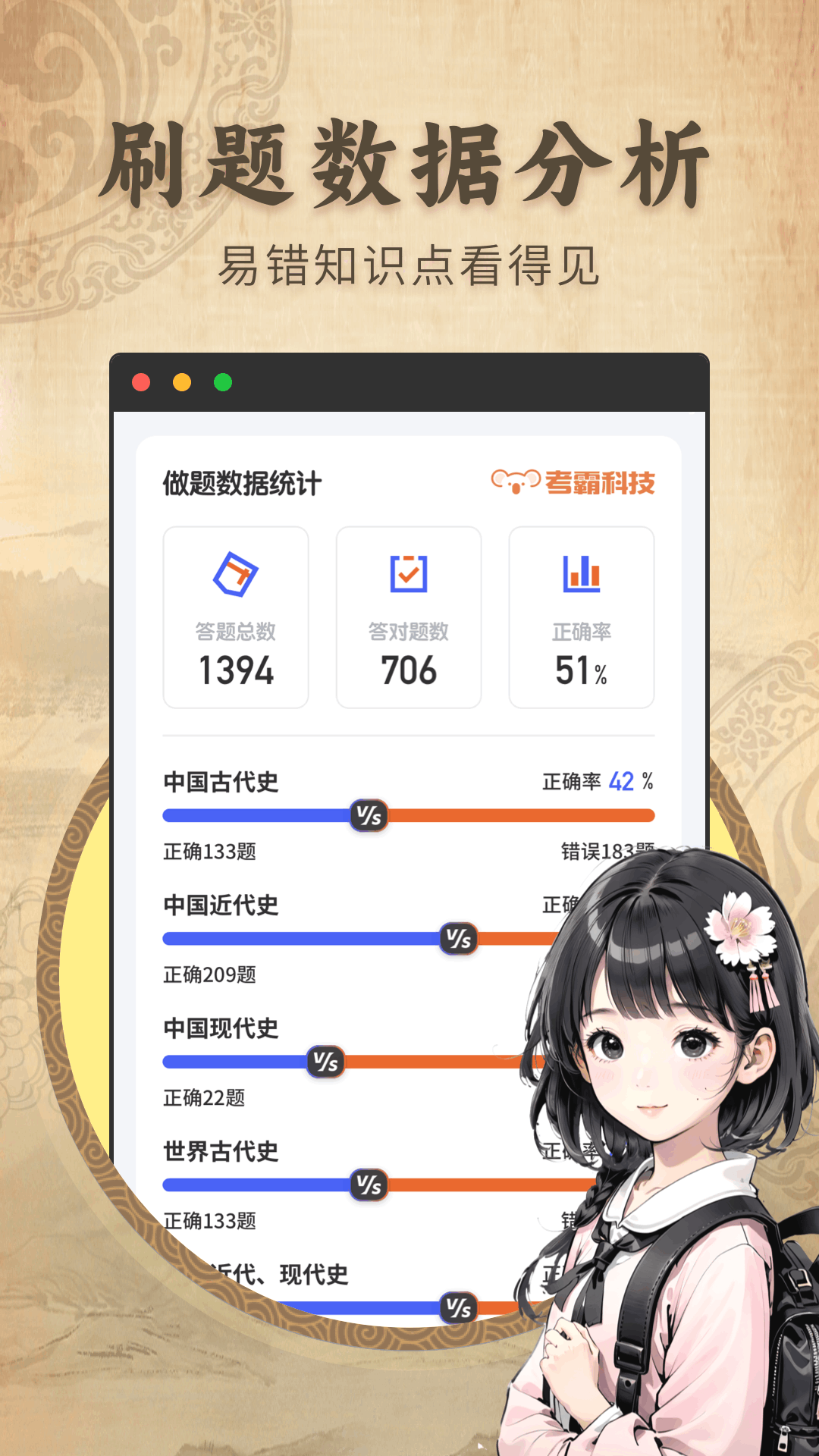 考霸初中历史截图