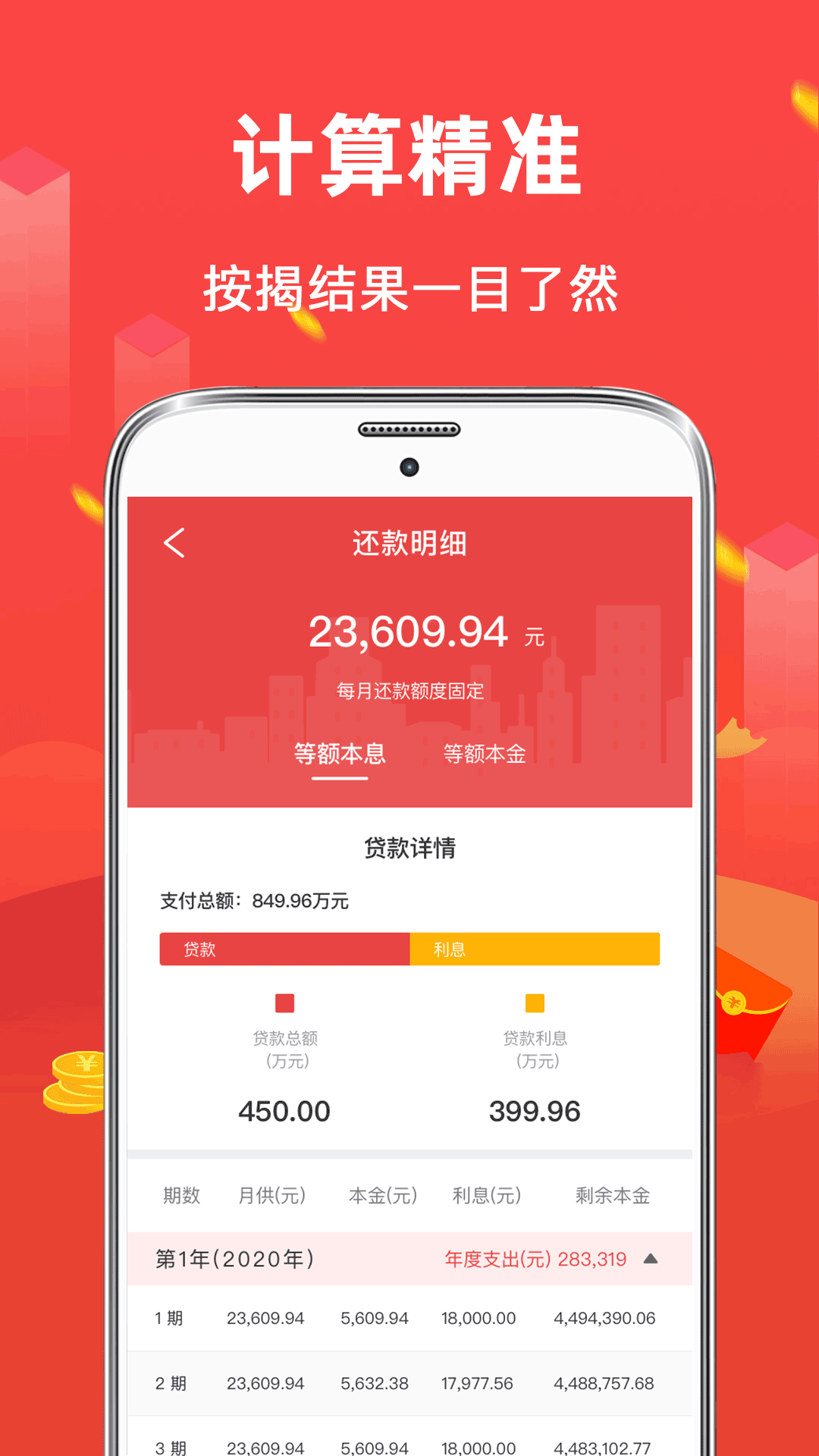 公积金房贷计算器截图