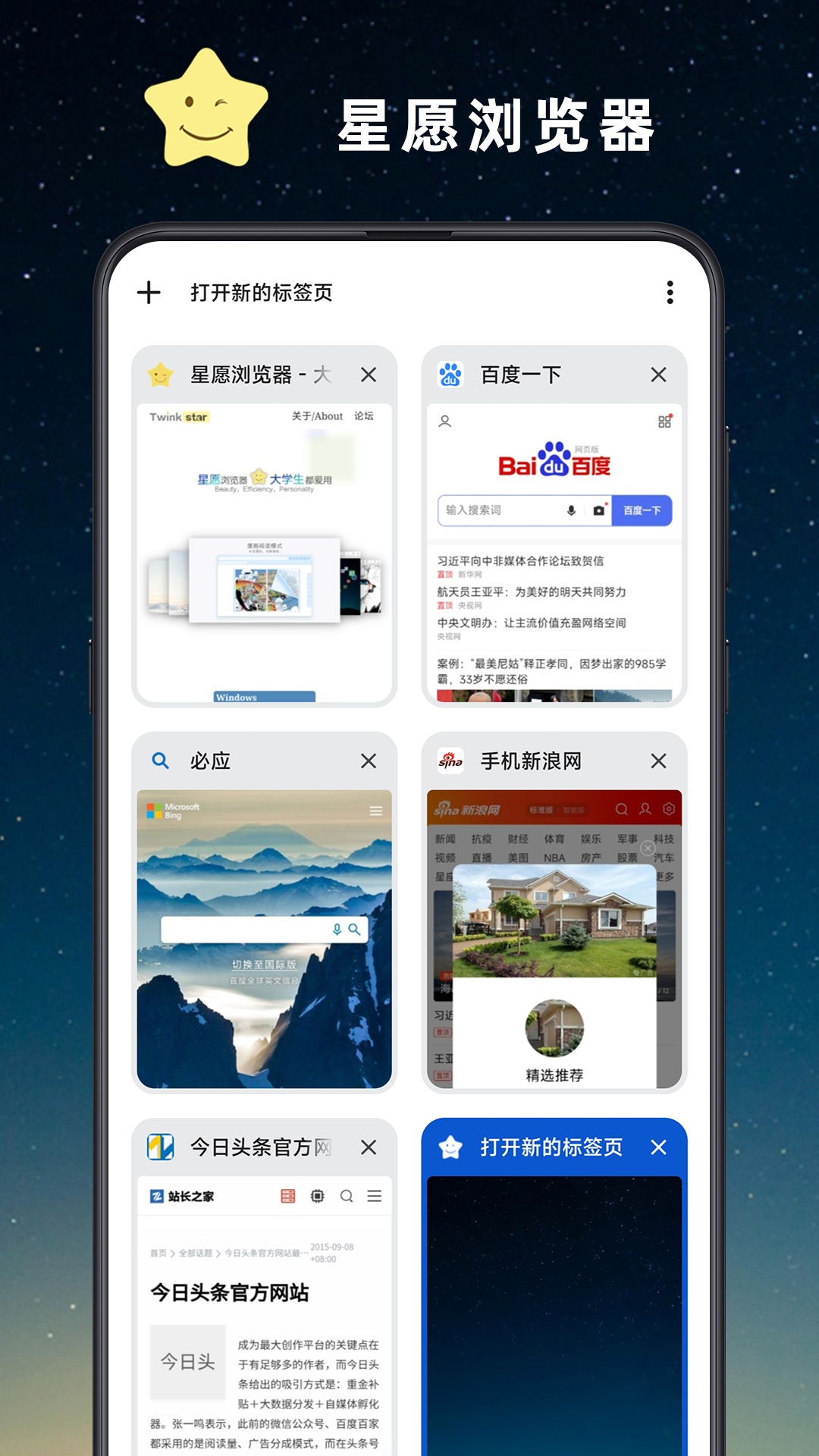 星愿浏览器截图