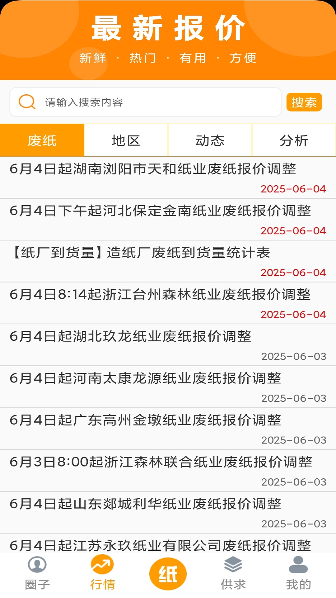废纸圈截图