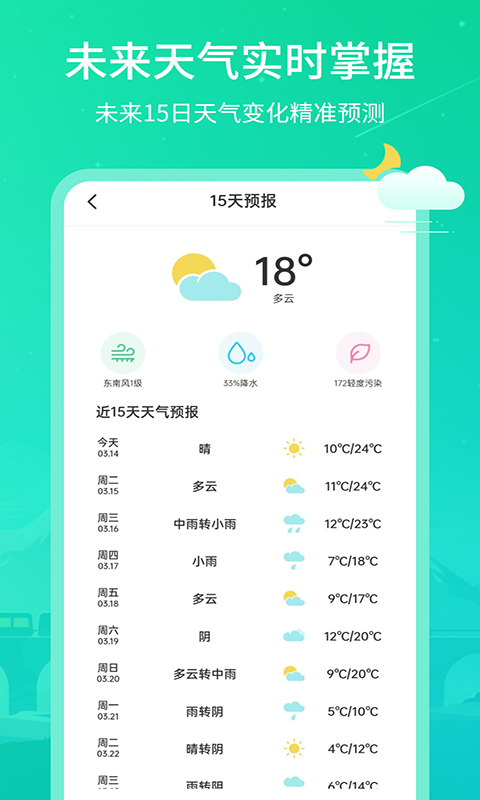 实时天气王截图