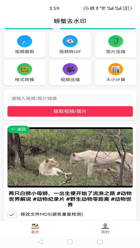 螃蟹去水印大师截图