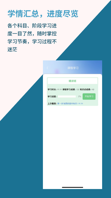 智慧教育+过程性考核学习平台截图