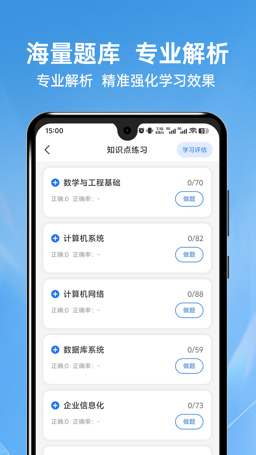 软考题库通截图