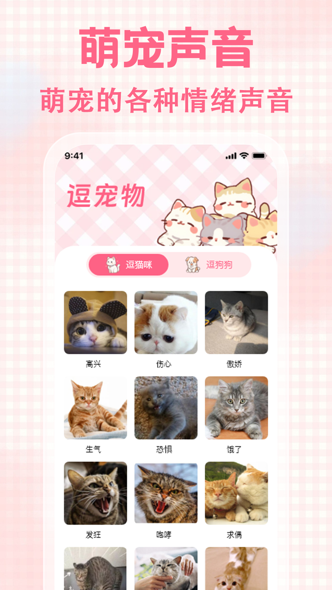 猫狗宠物对话截图