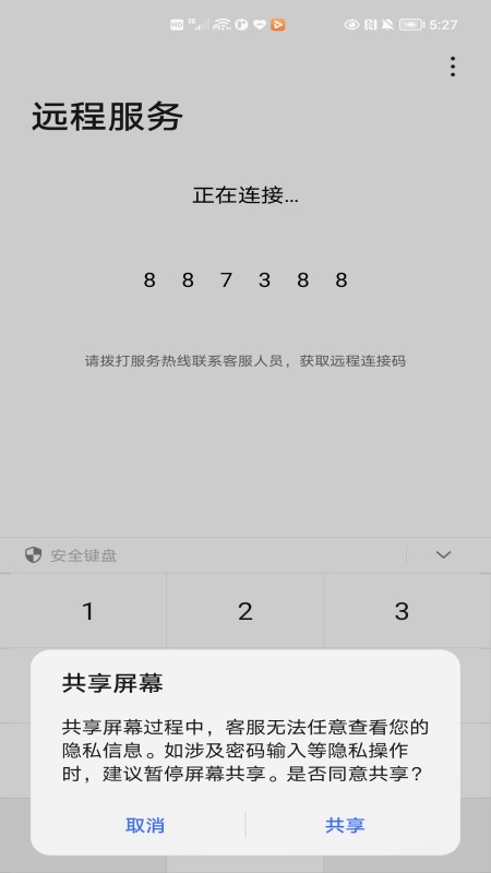 荣耀远程服务截图
