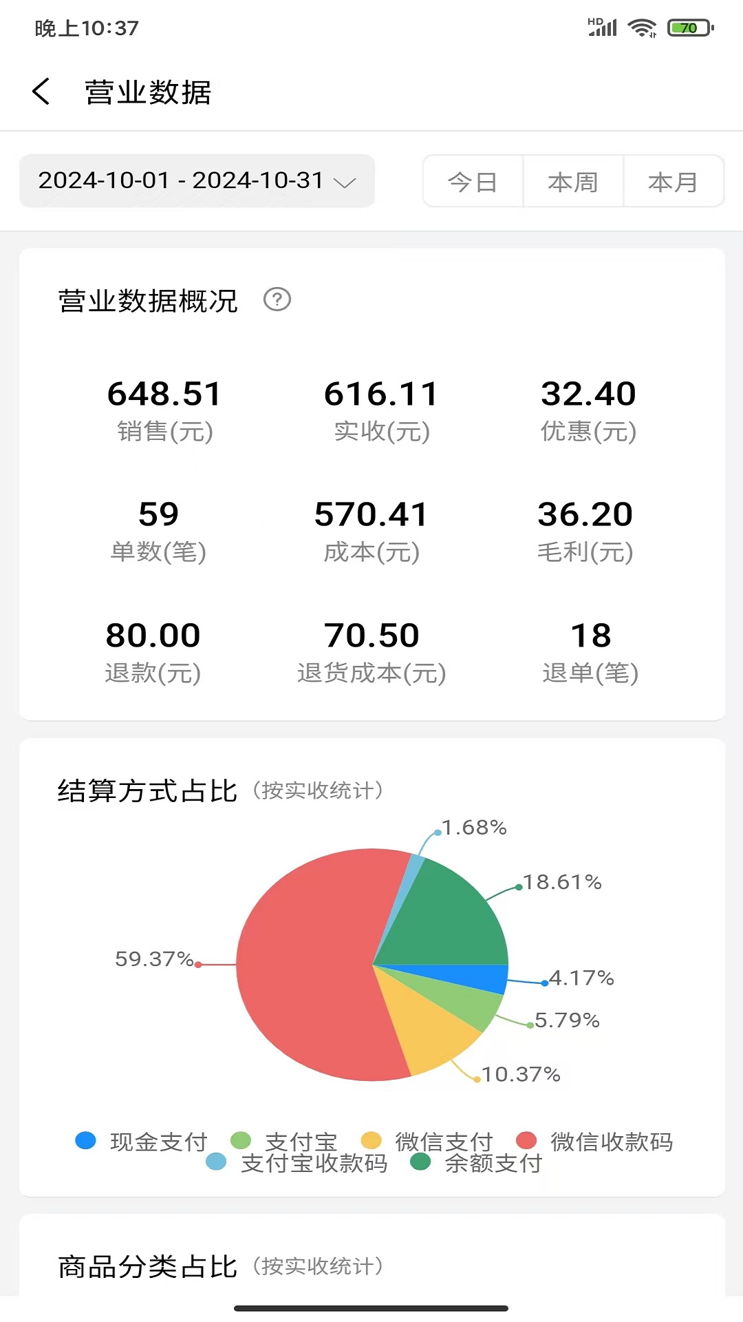 小万收银截图
