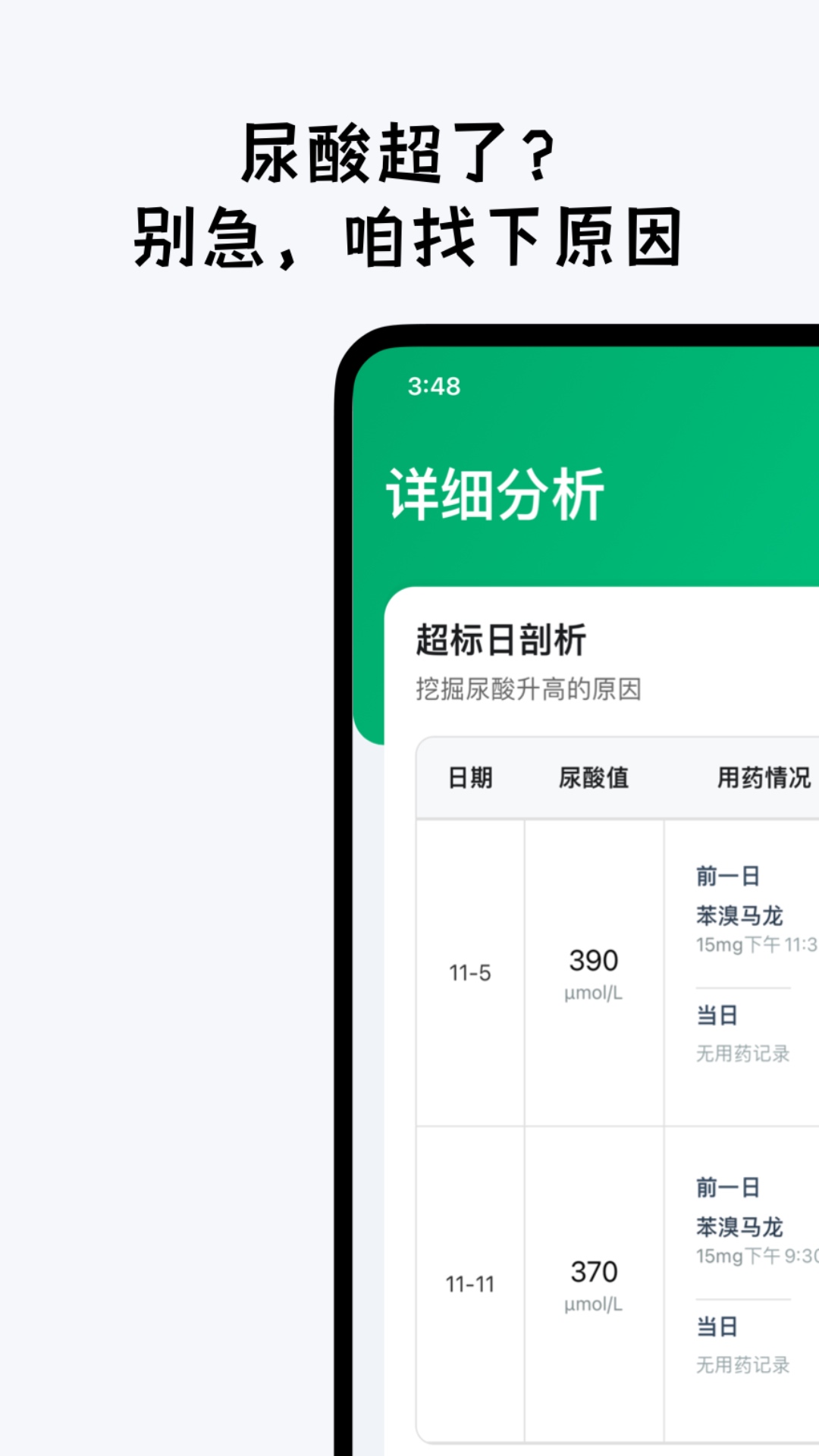 尿酸宝-痛风高尿酸智能管家截图