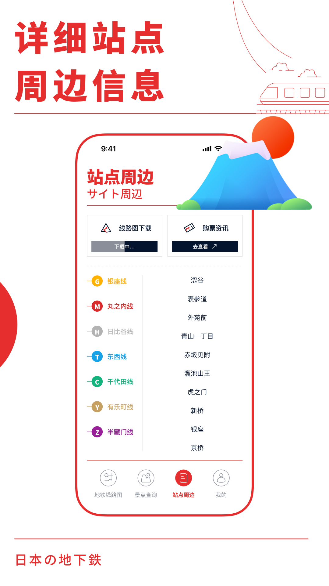 日本地铁通截图