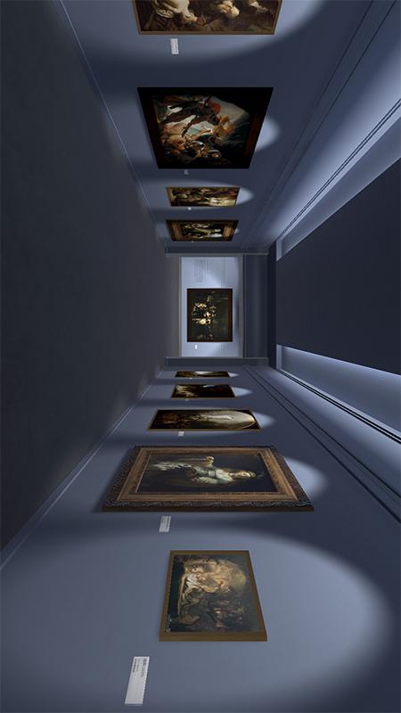 伦勃朗画展VR截图
