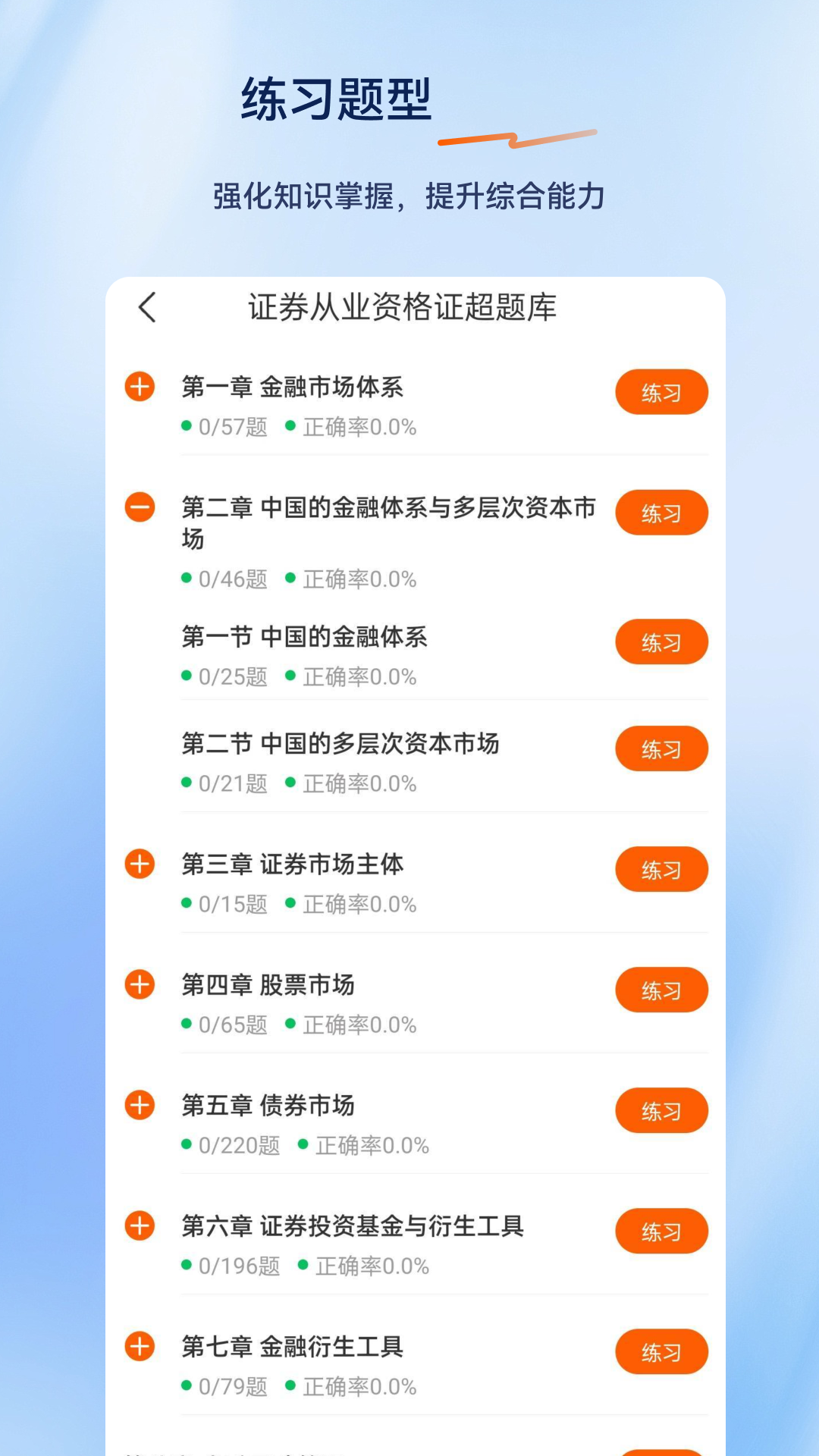 证券从业资格超题库截图
