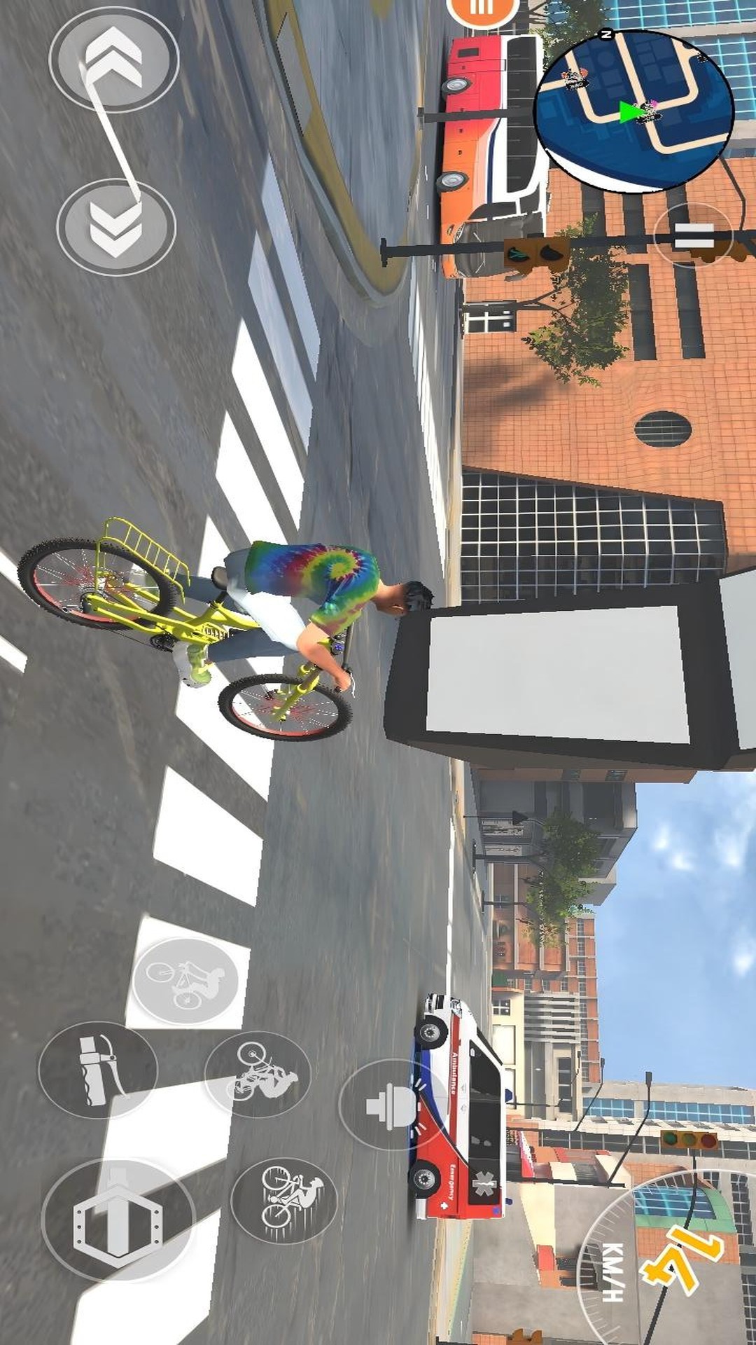 真实自行车驾驶截图