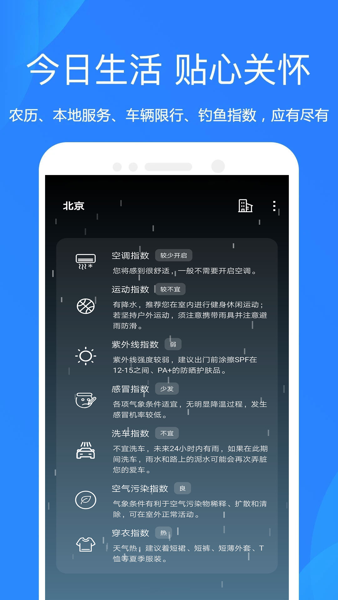 天气预报官大字版截图