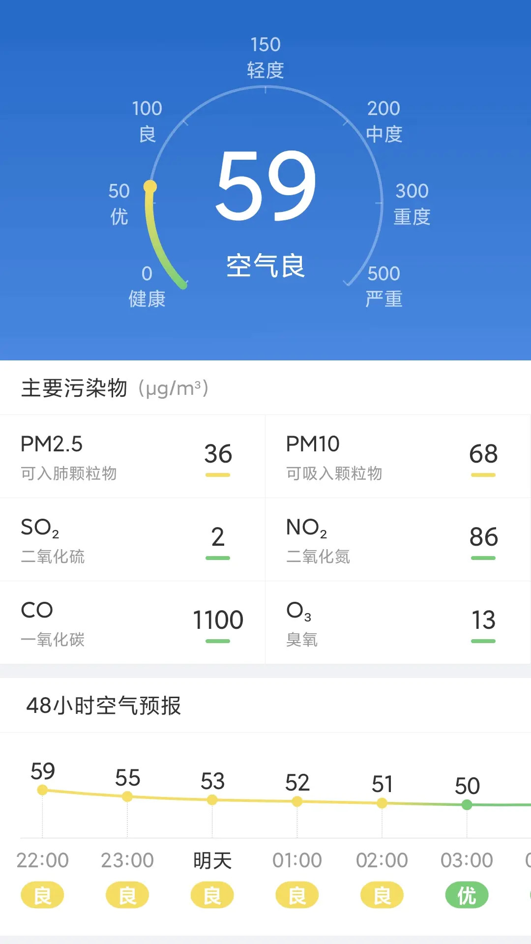 天气一点通截图
