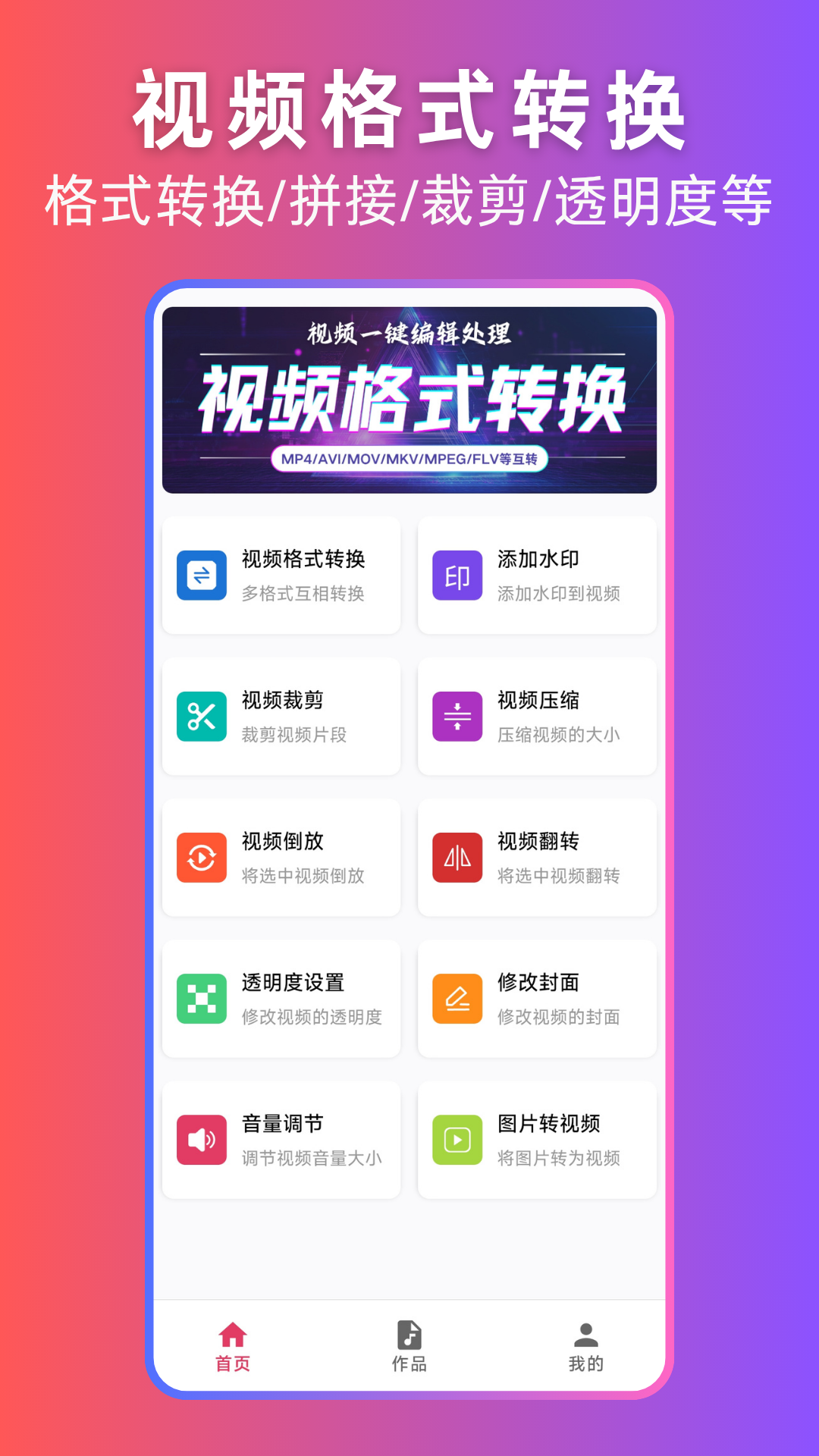 视频格式转换大师截图
