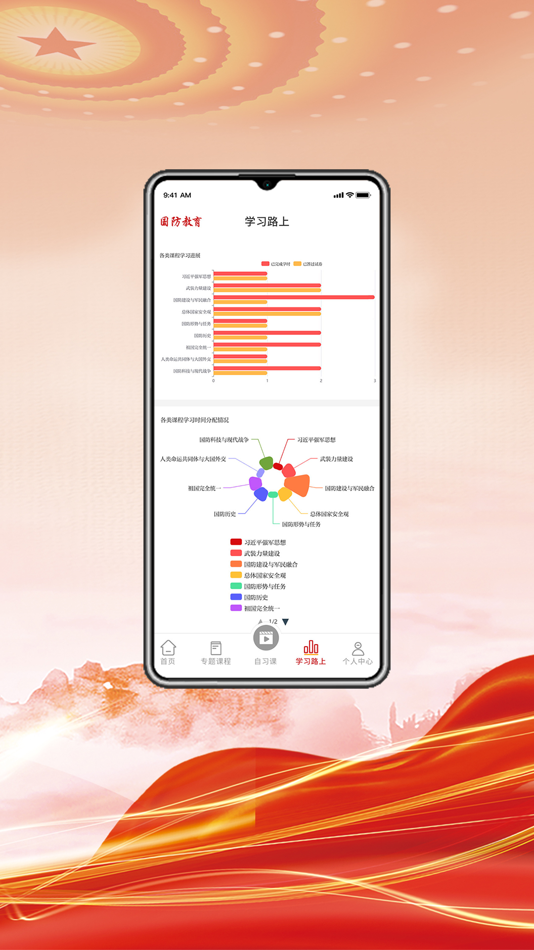 全民国防教育截图
