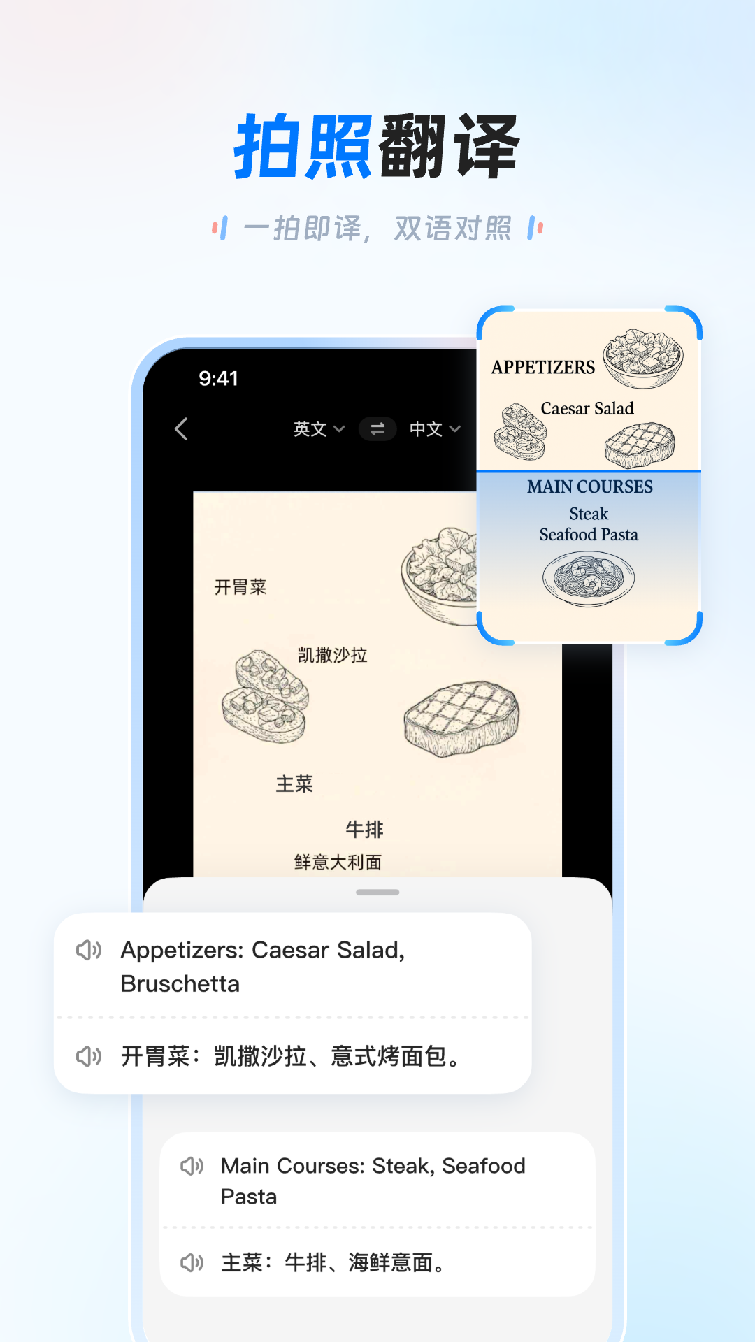 讯飞翻译截图