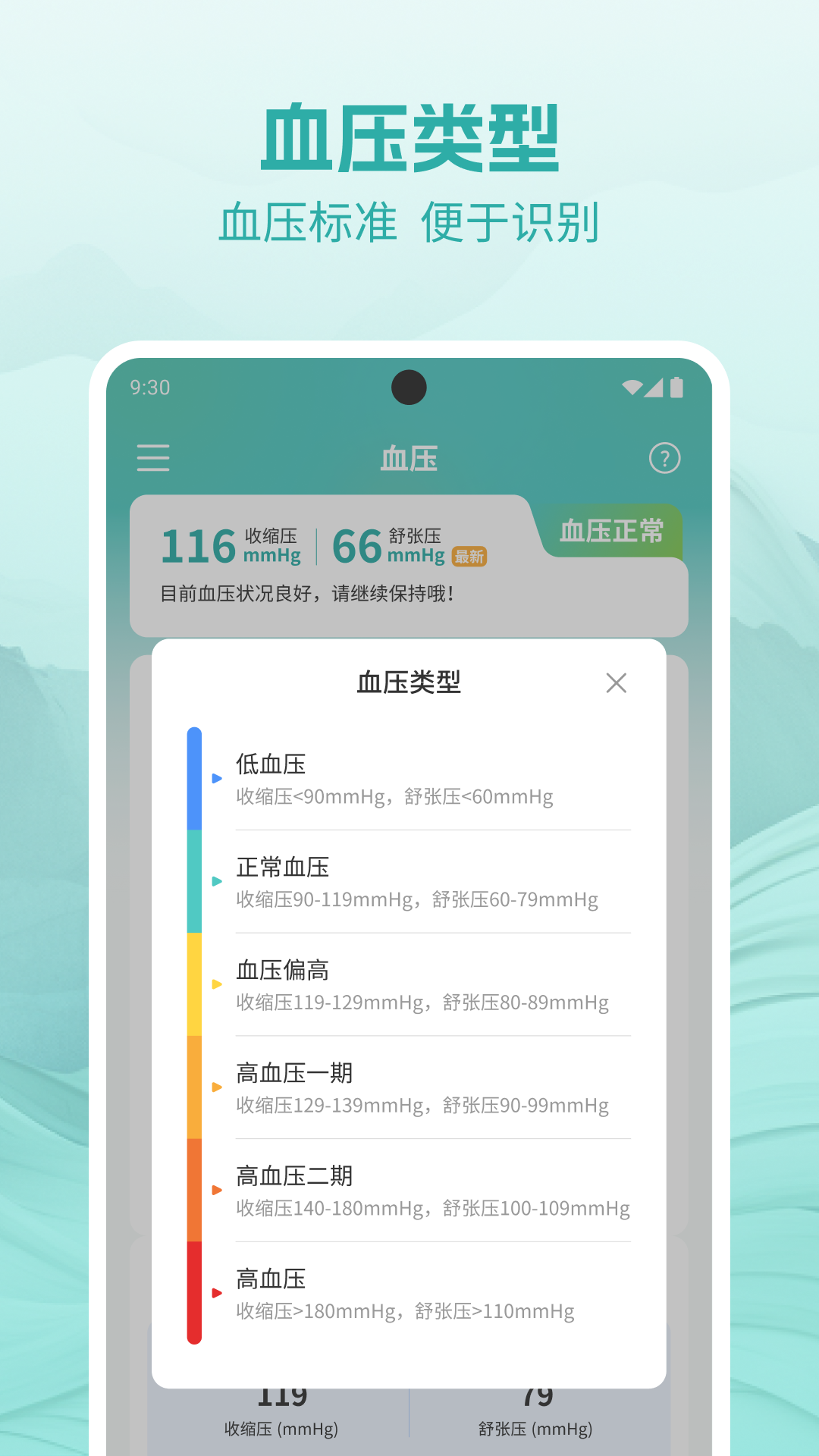 血压血糖测析截图