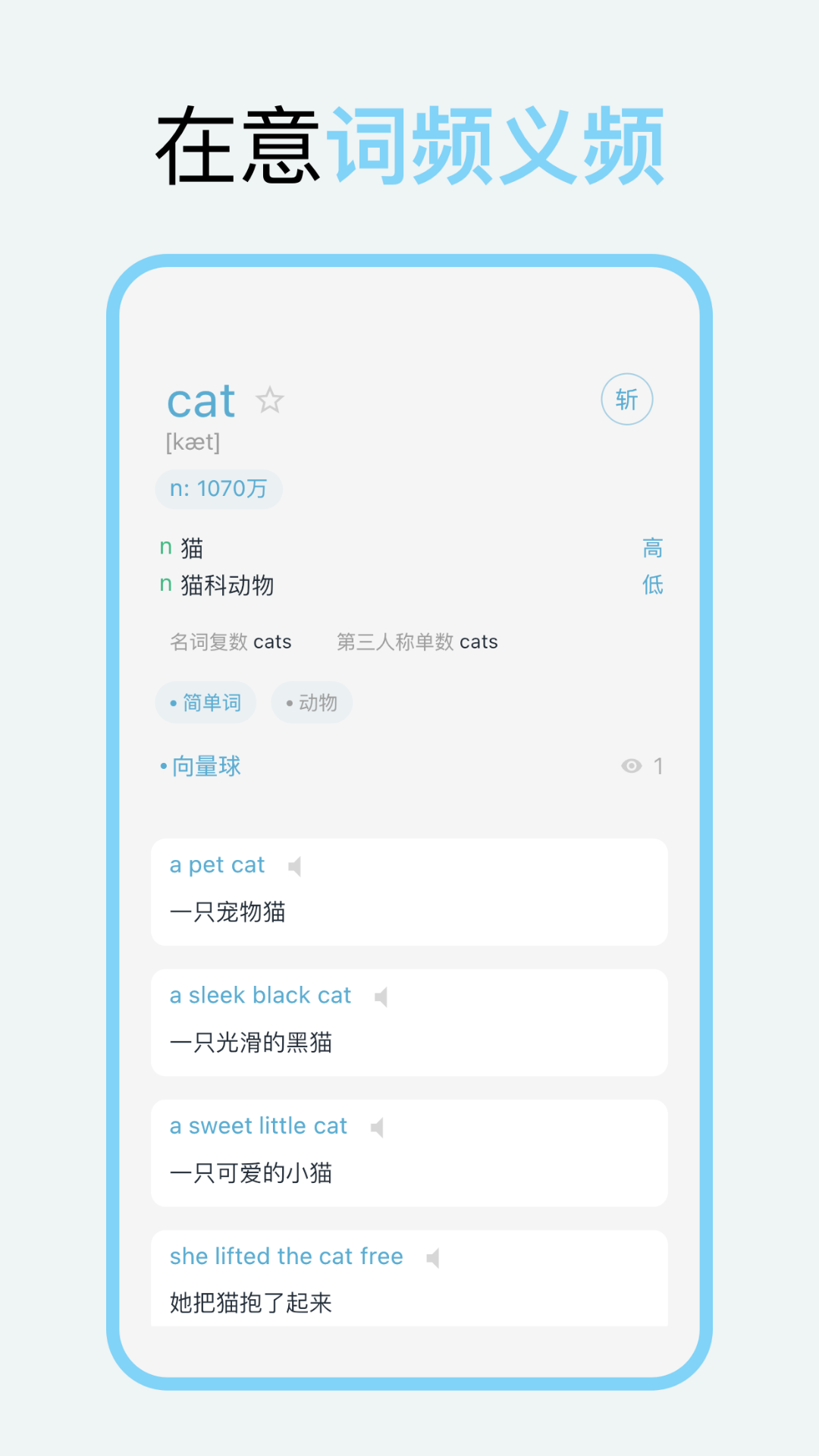 向量单词截图
