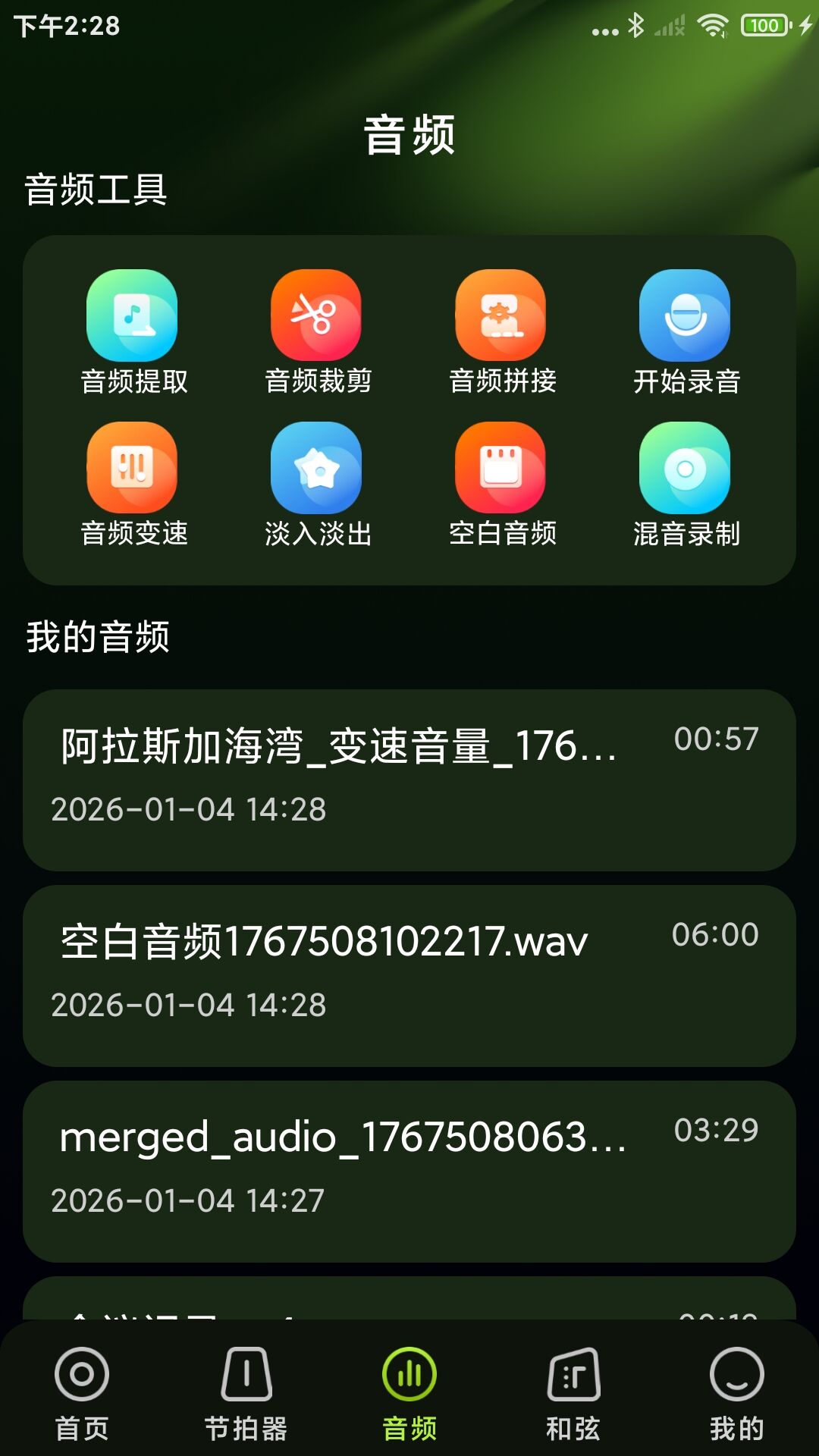 免费乐器吉他调音器截图