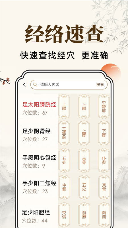 穴位经脉详解截图