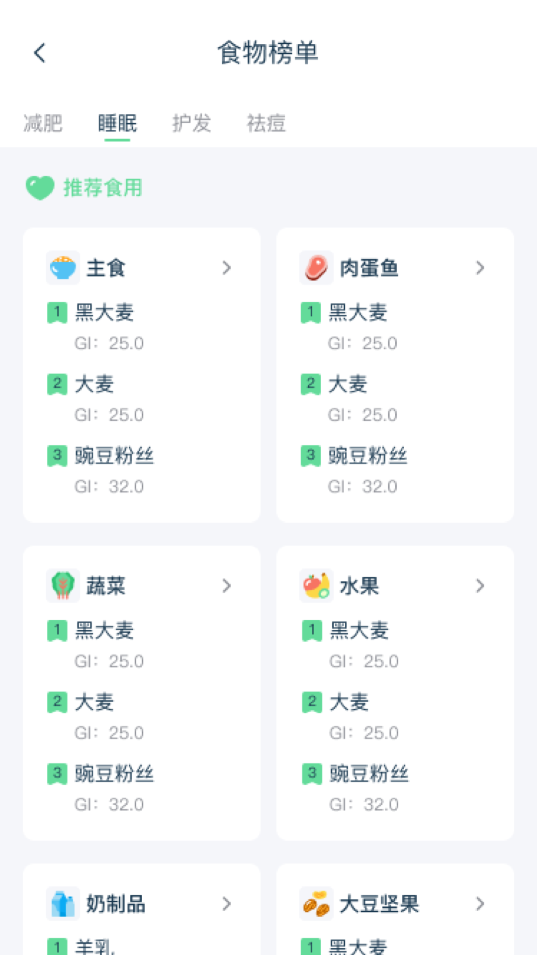 轻断食谱截图