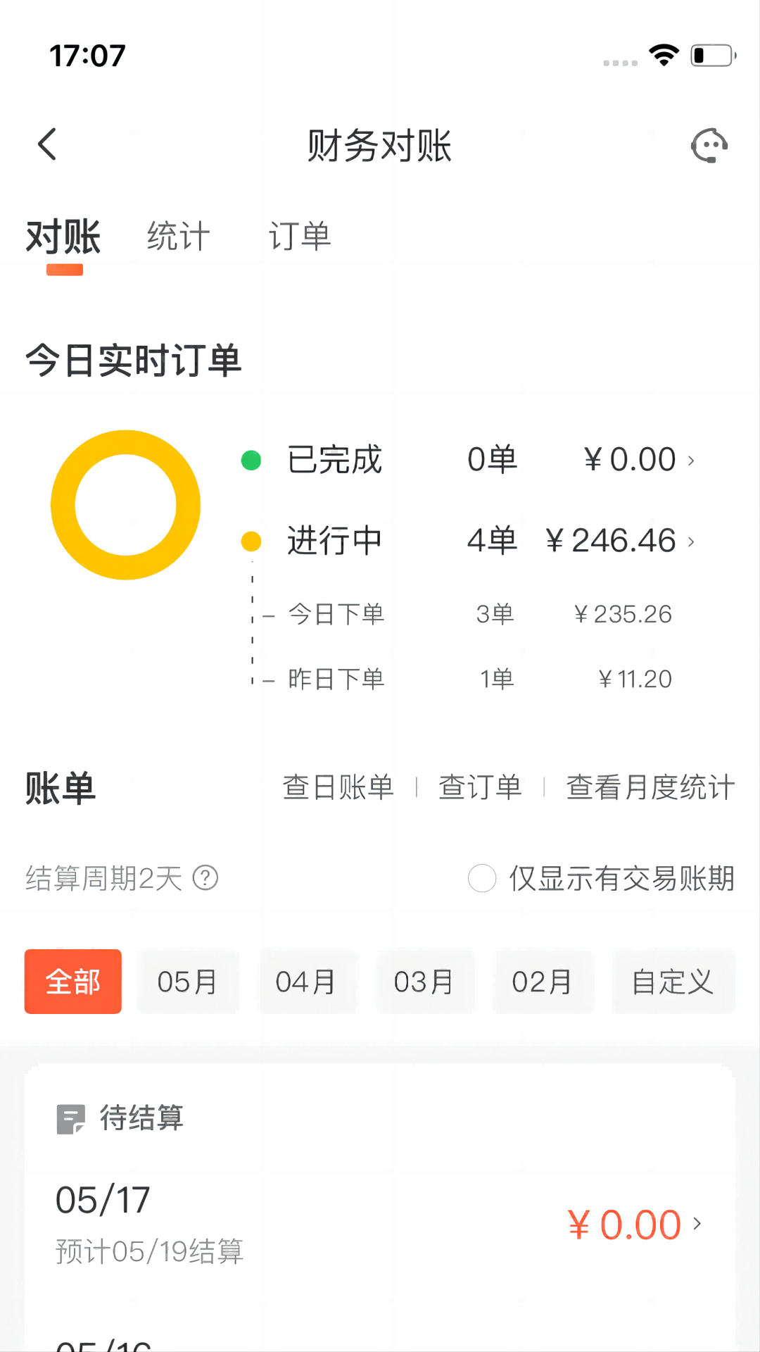 微猫外卖商家版截图