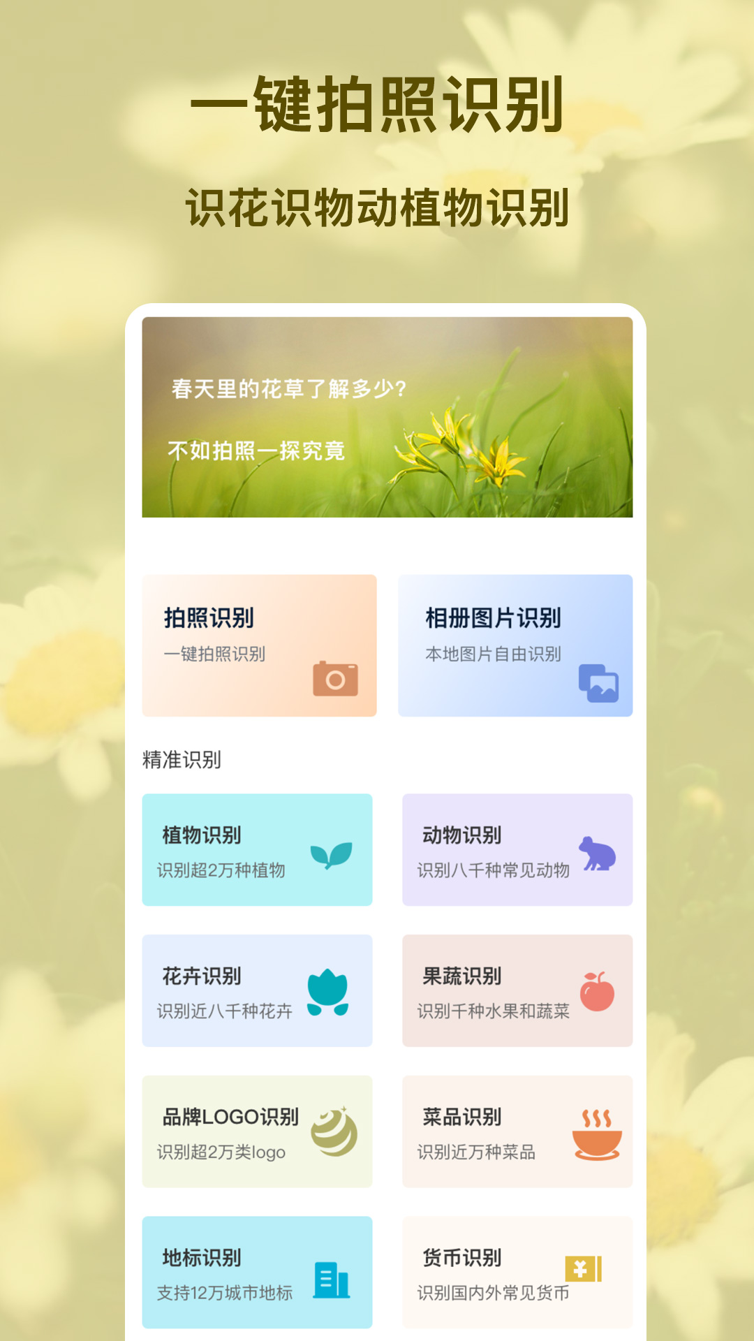 行色识物截图