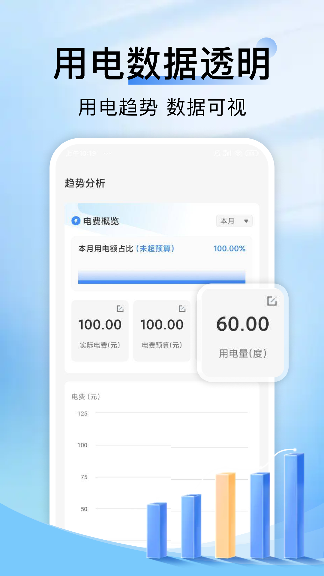 网上水电月月算截图
