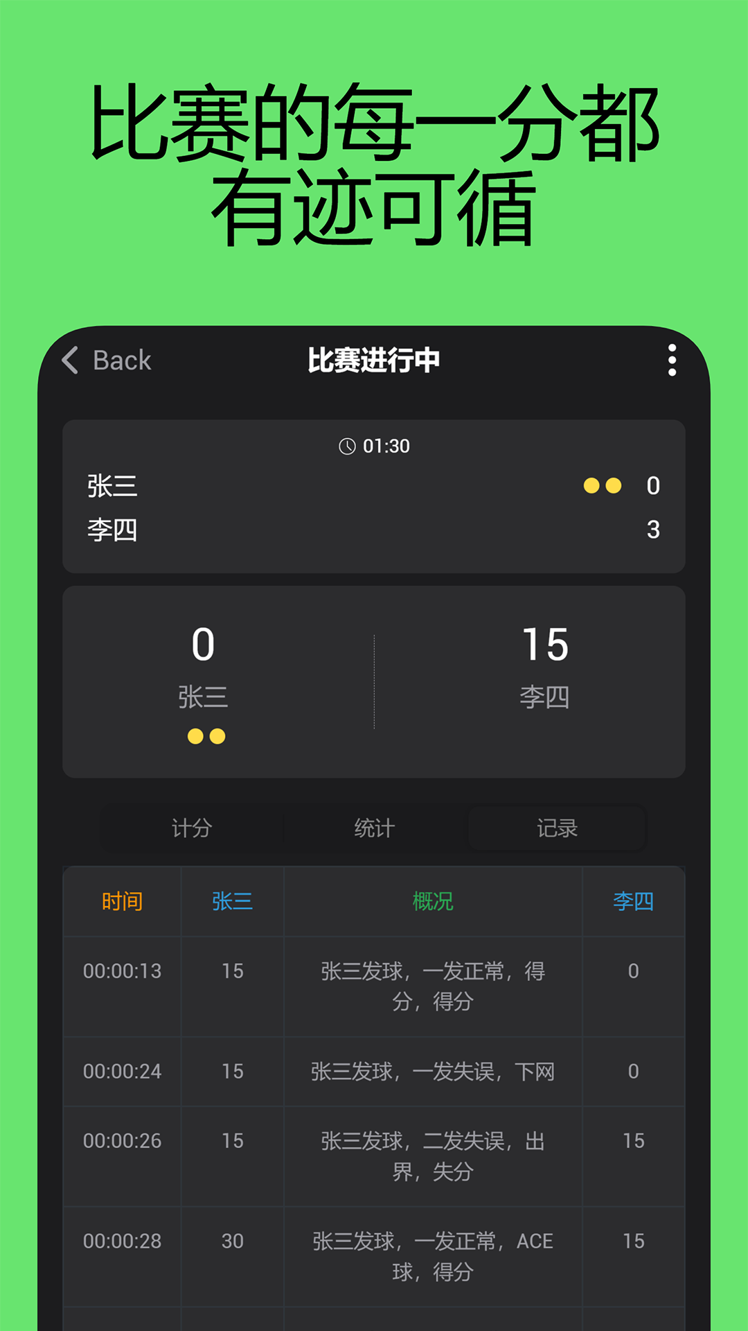 网球计分助手截图
