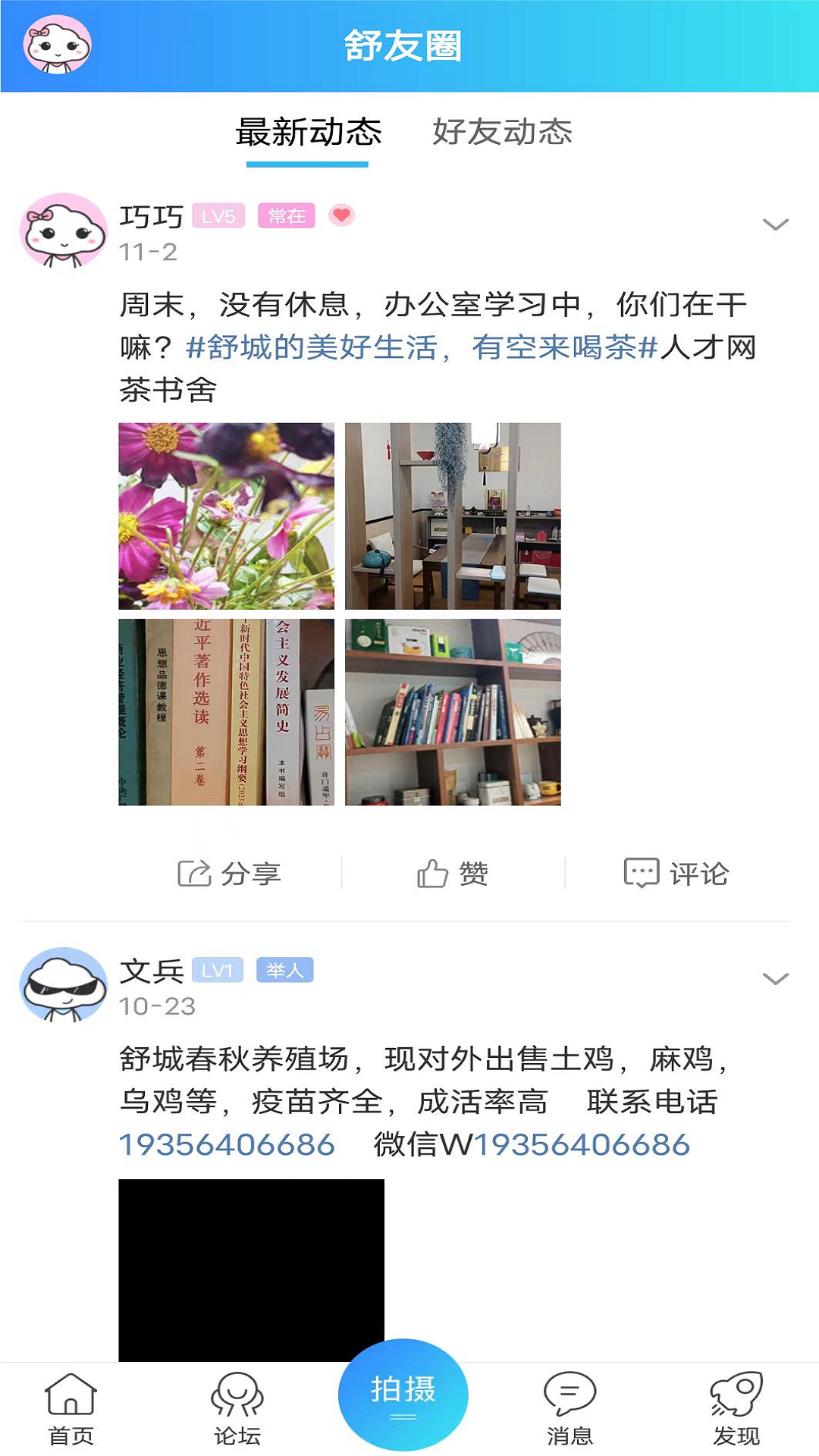 魅力舒城网截图
